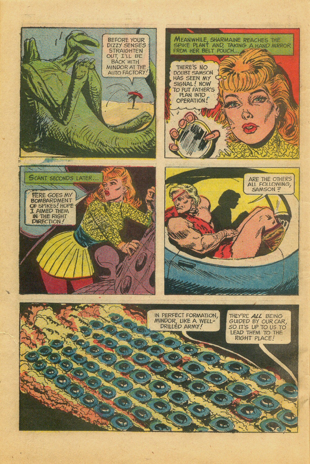 Read online Mighty Samson (1964) comic -  Issue #14 - 32