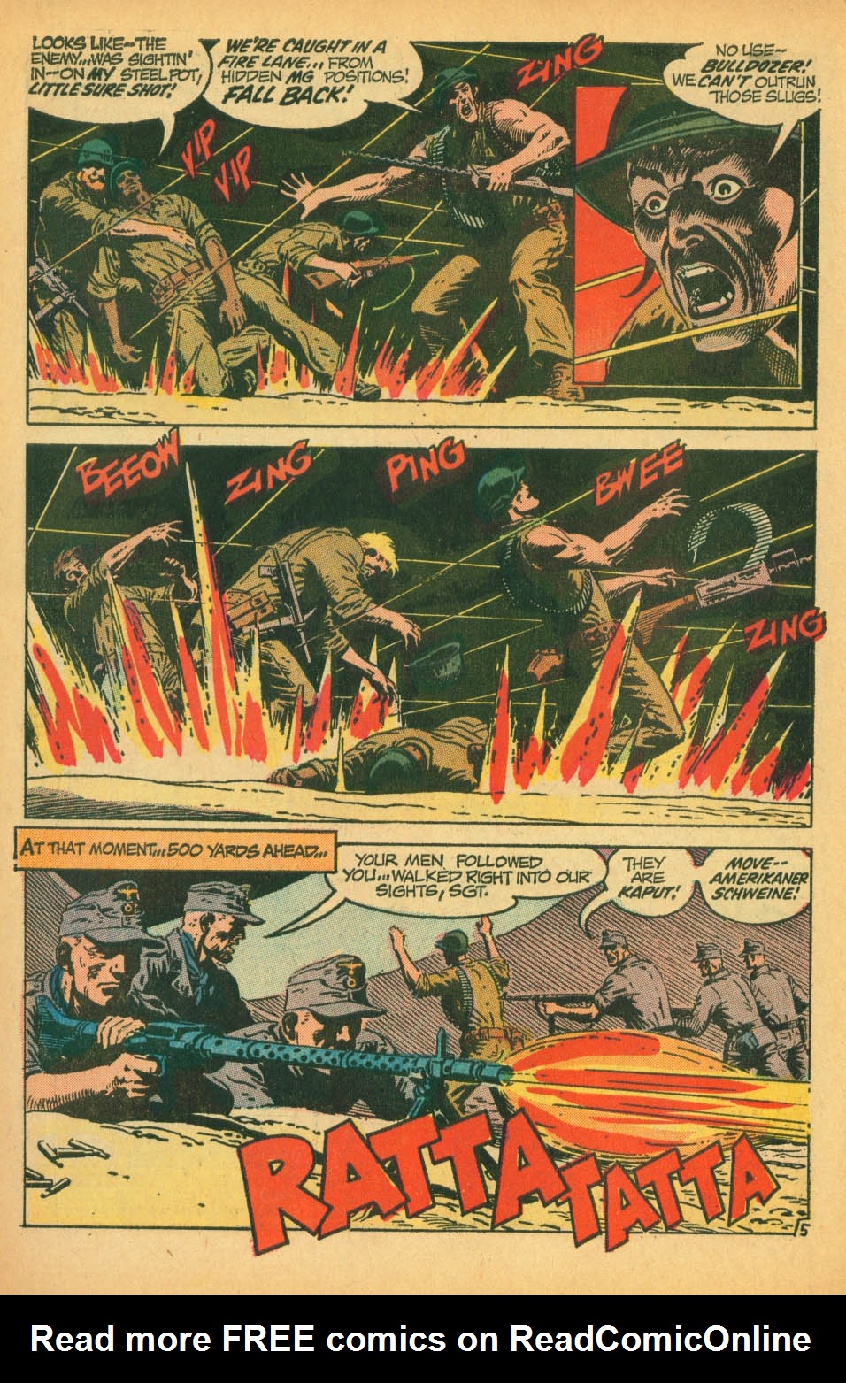 Read online Our Army at War (1952) comic -  Issue #245 - 8