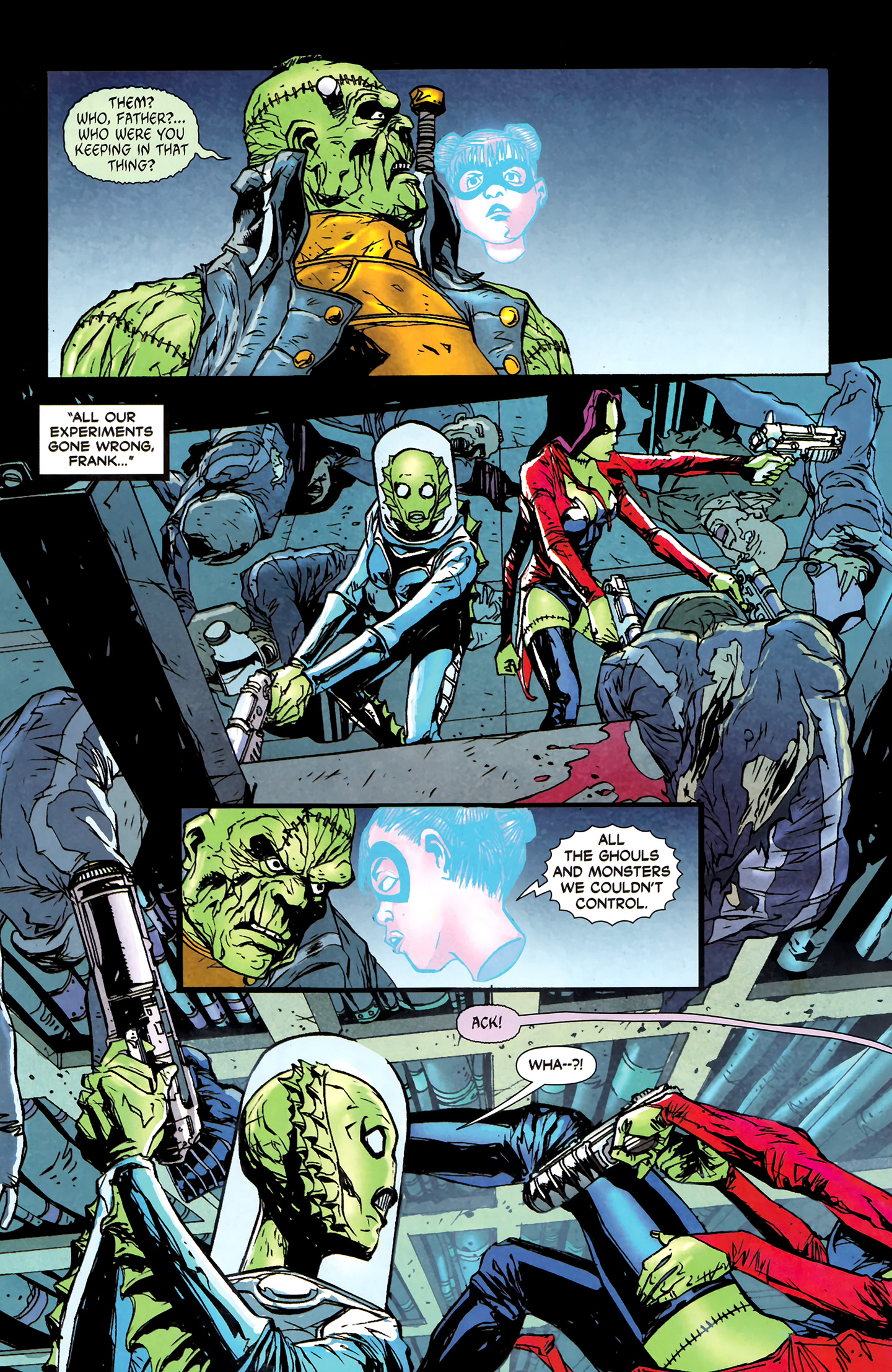 Read online Frankenstein, Agent of S.H.A.D.E. comic -  Issue #6 - 19