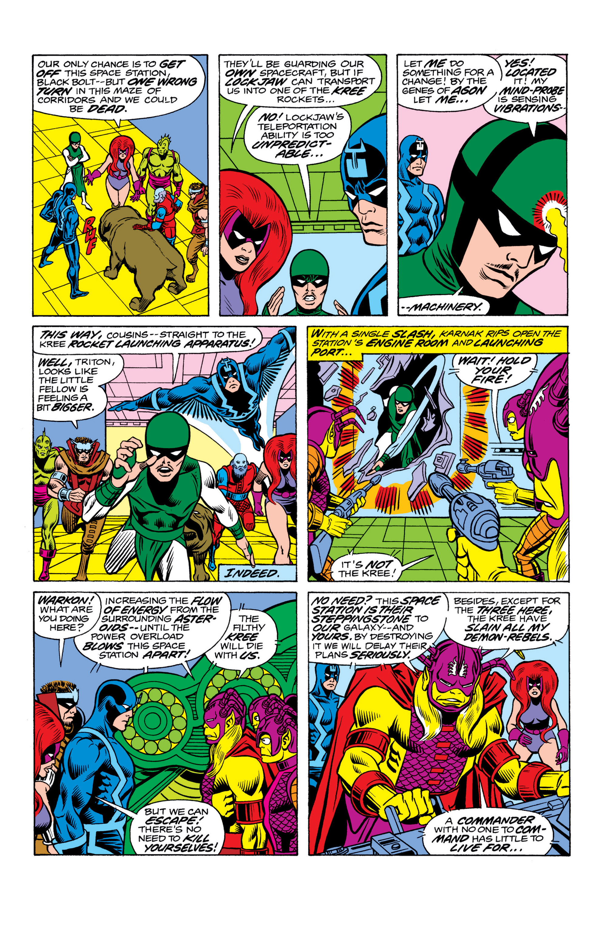 Read online Marvel Masterworks: The Inhumans comic -  Issue # TPB 2 (Part 2) - 70