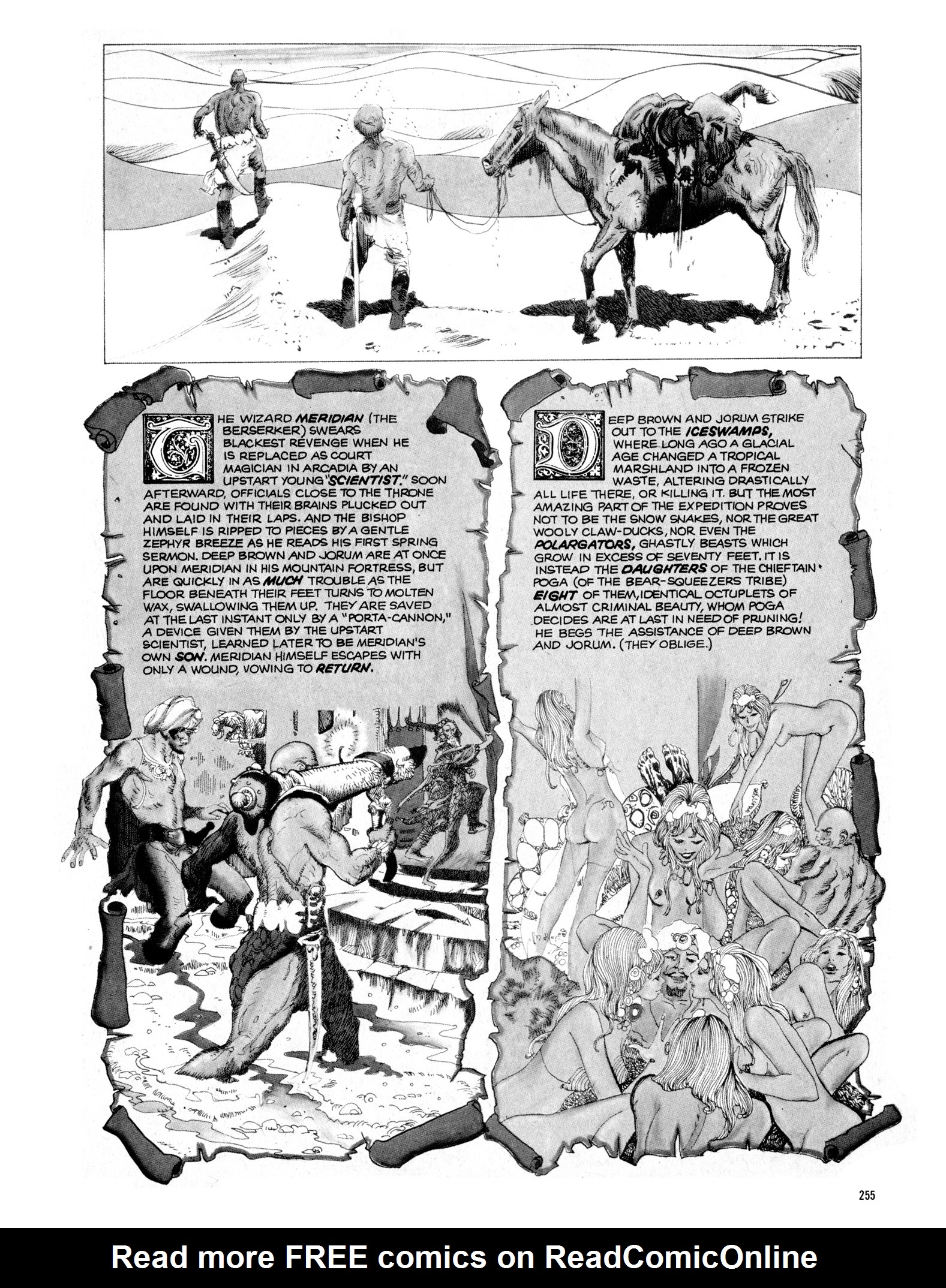 Read online Eerie Archives comic -  Issue # TPB 14 - 256