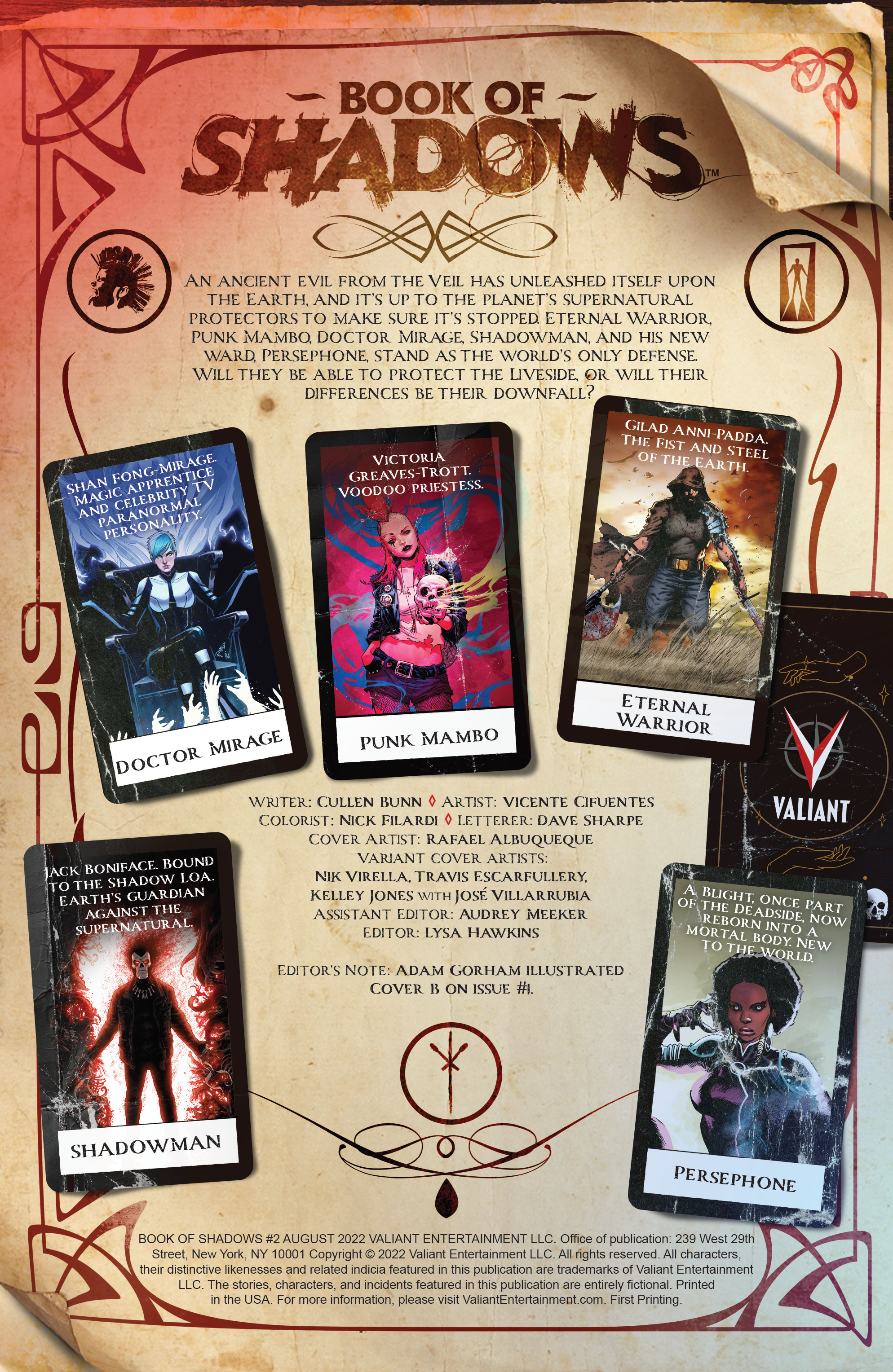 Read online Book of Shadows (2022) comic -  Issue #2 - 2