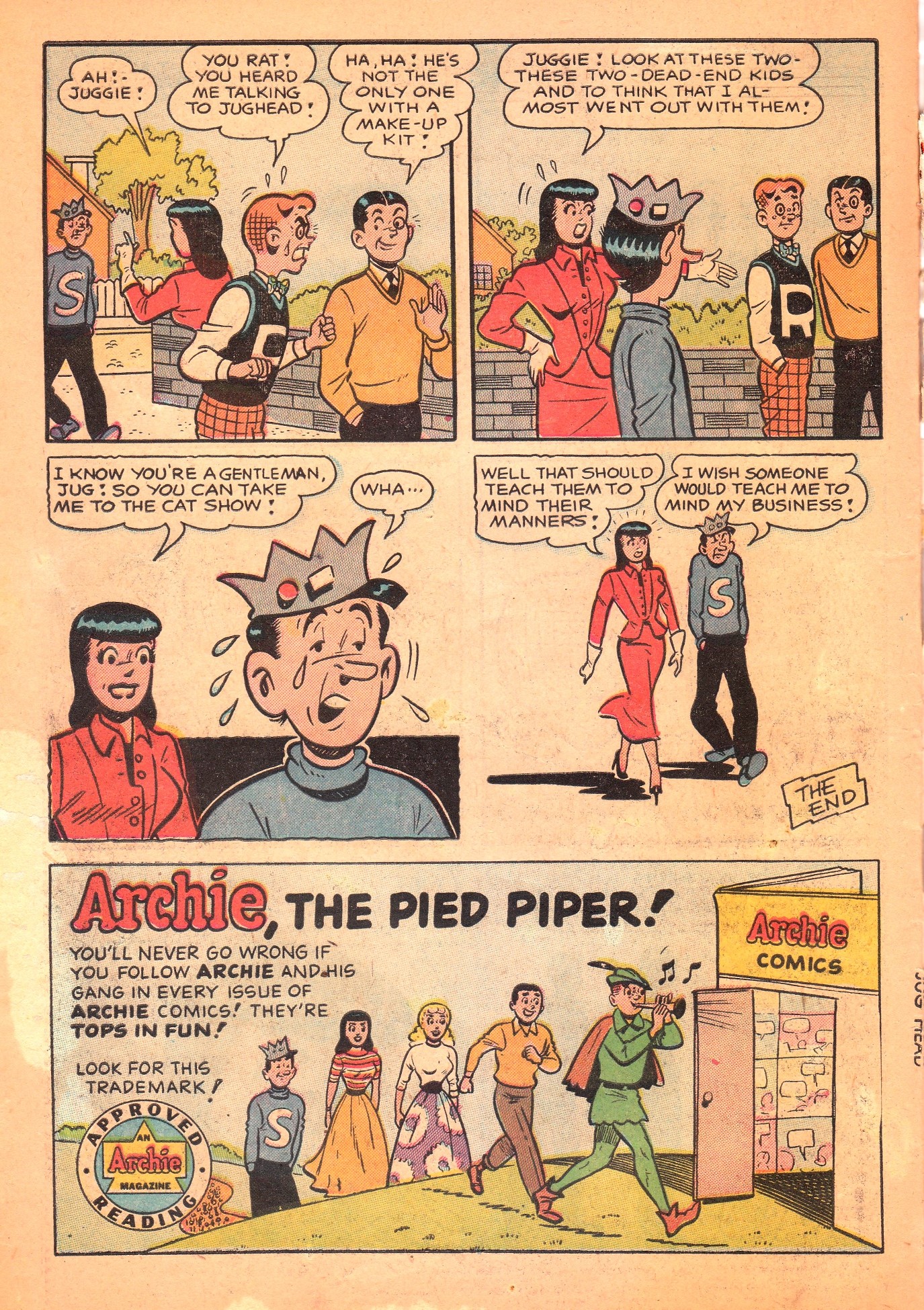 Read online Archie's Pal Jughead comic -  Issue #22 - 34