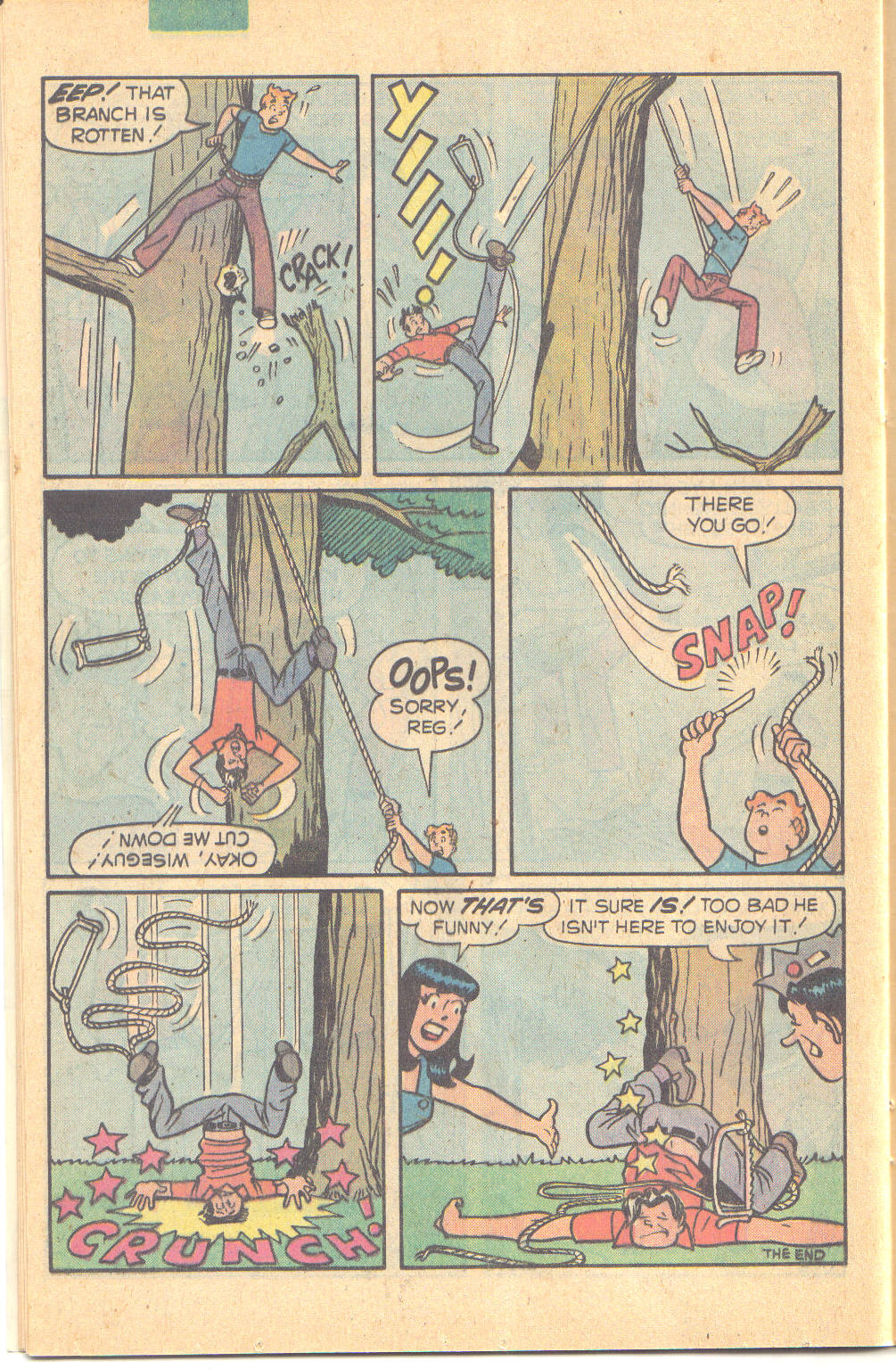 Read online Reggie and Me (1966) comic -  Issue #119 - 24