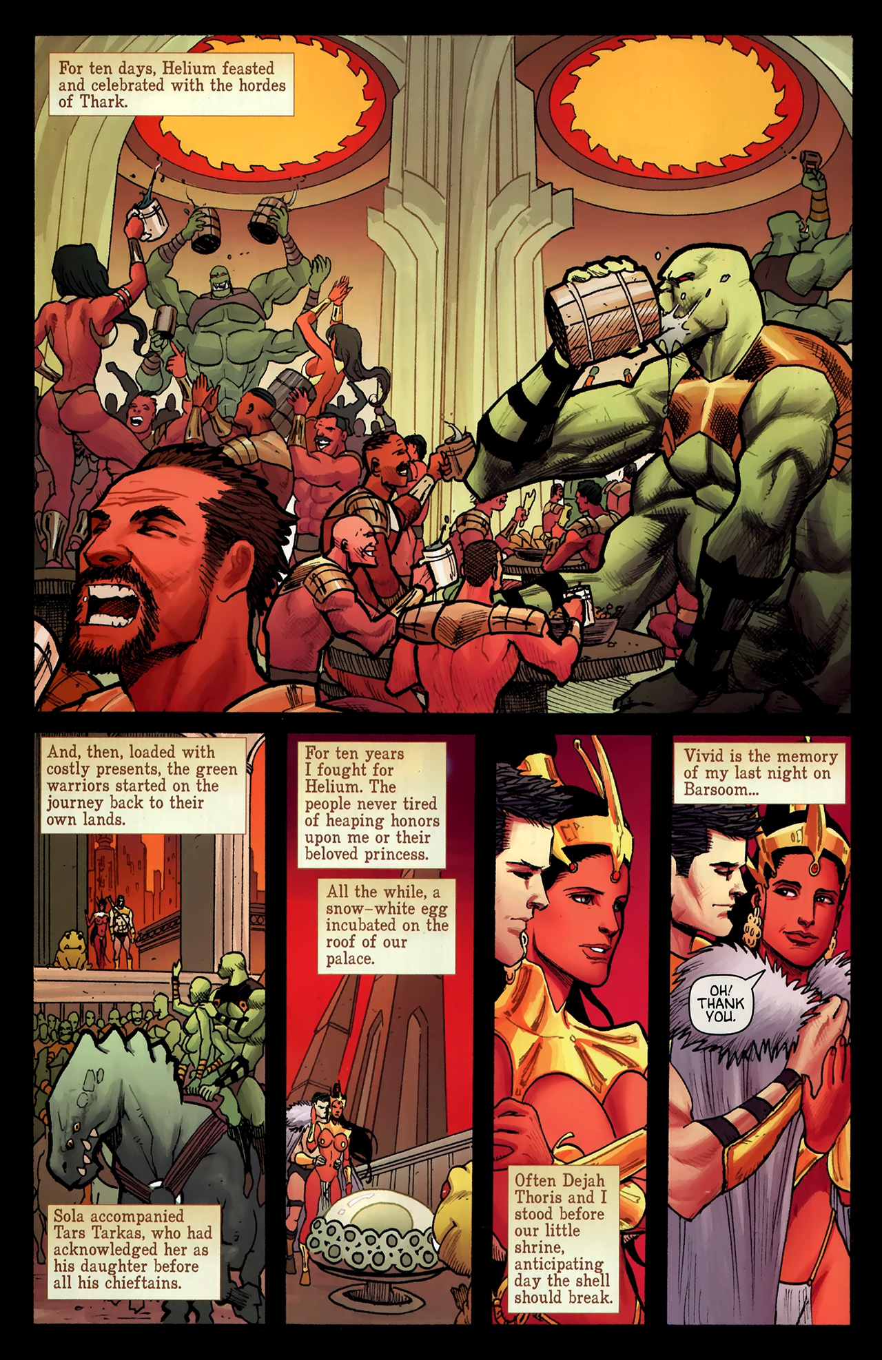Read online Warlord of Mars comic -  Issue #9 - 19