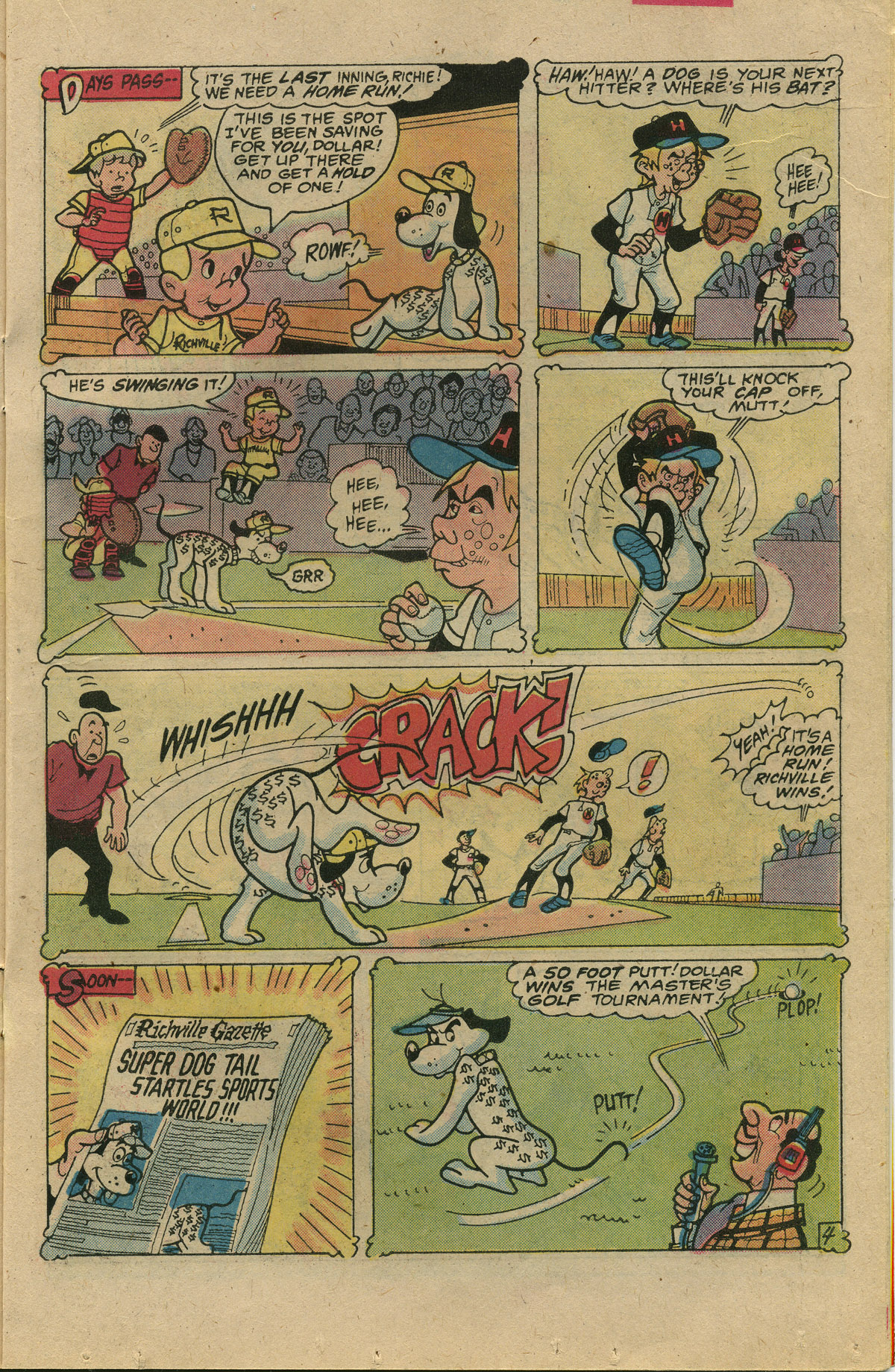 Read online Richie Rich & Dollar the Dog comic -  Issue #12 - 15