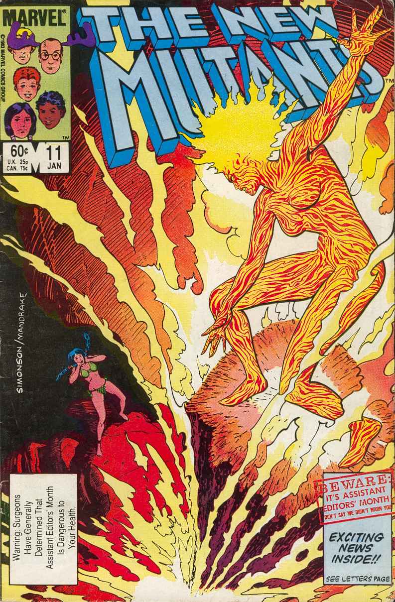 Read online The New Mutants comic -  Issue #11 - 1