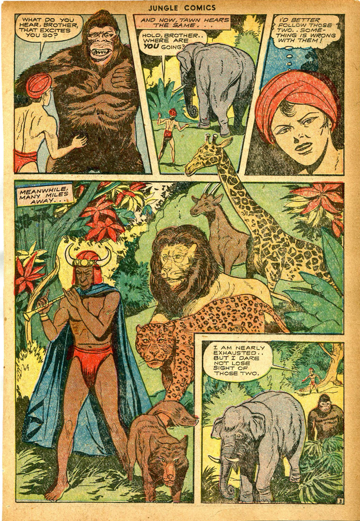 Read online Jungle Comics comic -  Issue #58 - 17