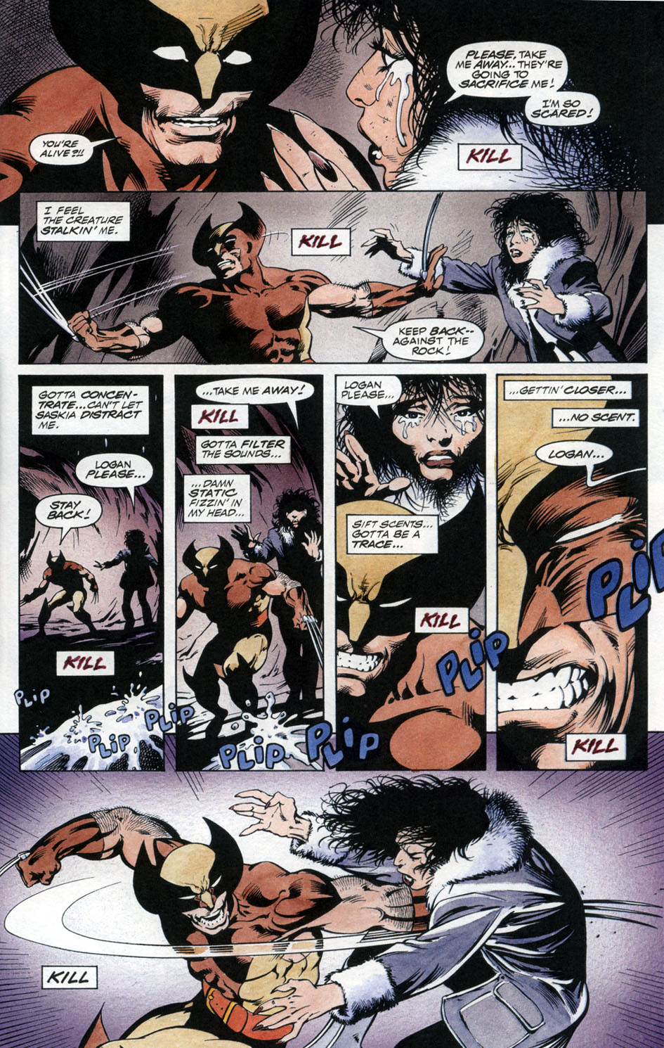 Read online Marvel Graphic Novel comic -  Issue #65 - Wolverine - Bloodlust - 43