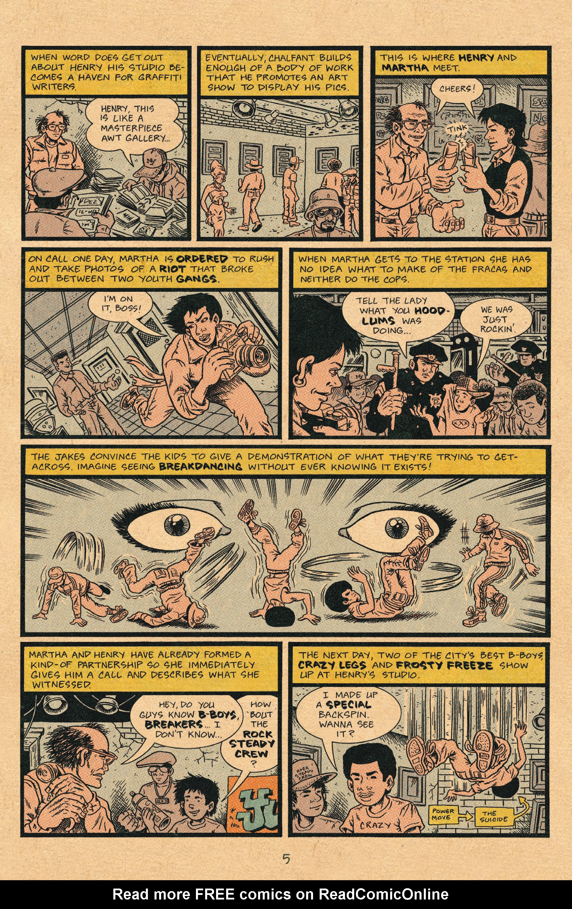 Read online Hip Hop Family Tree (2015) comic -  Issue #9 - 6