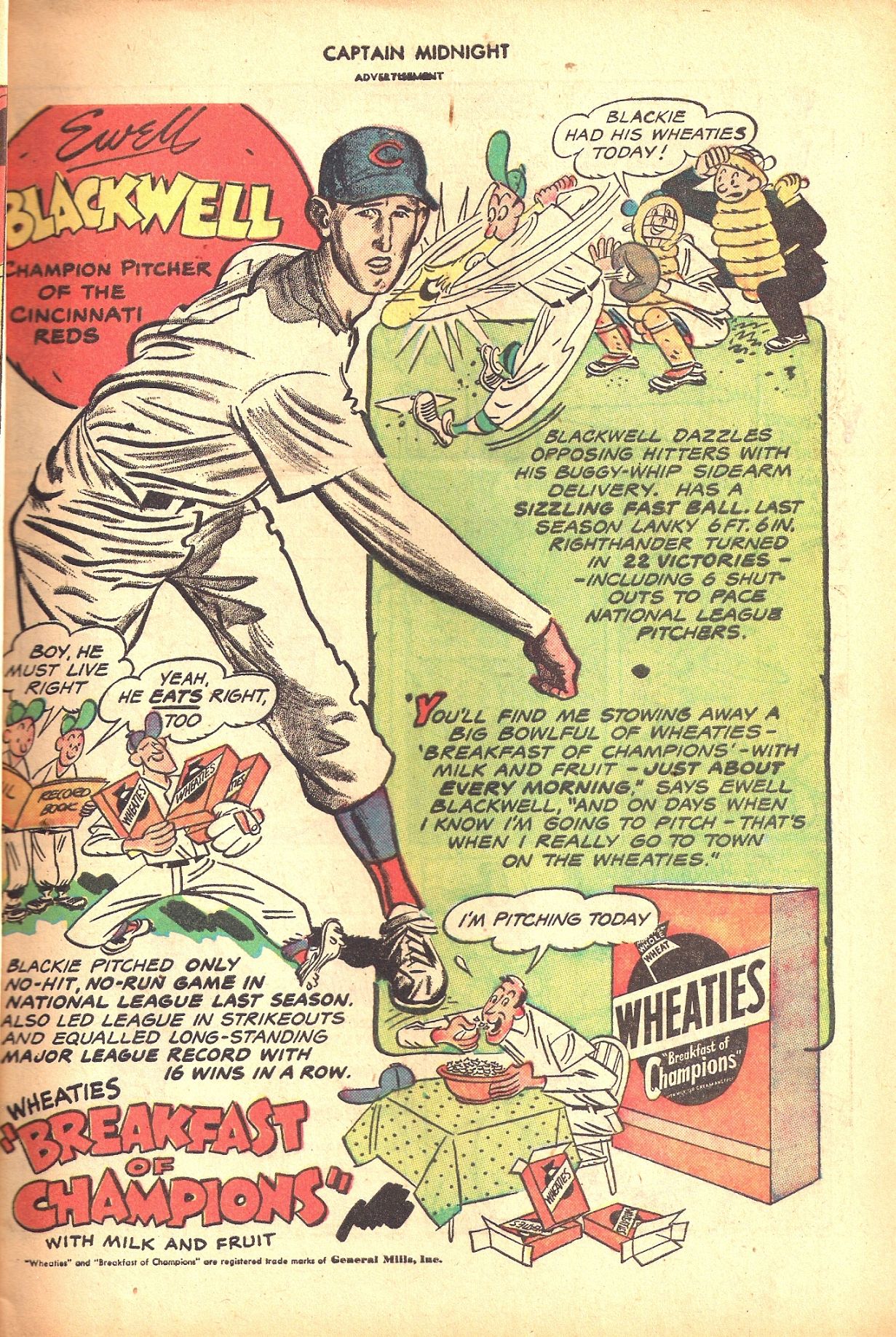 Read online Captain Midnight (1942) comic -  Issue #66 - 11