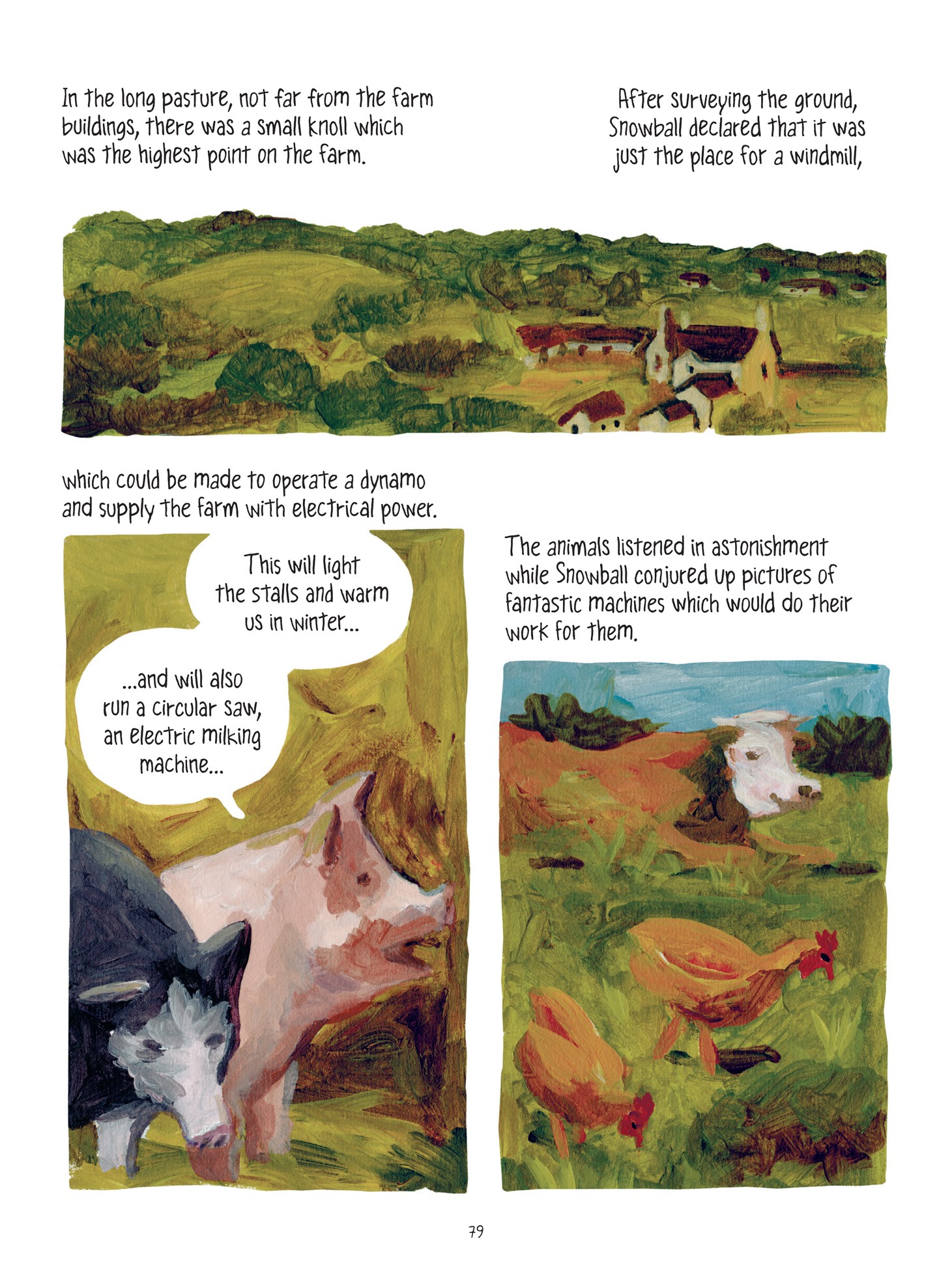 Read online Animal Farm: The Graphic Novel comic -  Issue # TPB (Part 1) - 70