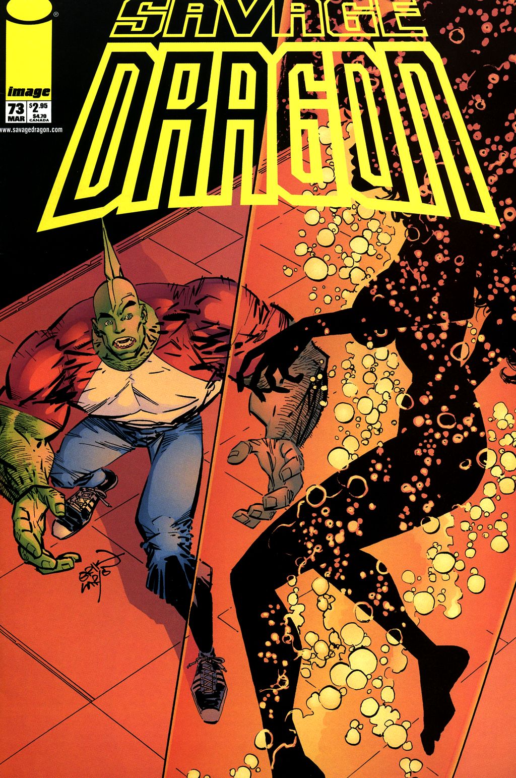 Read online The Savage Dragon (1993) comic -  Issue #73 - 1