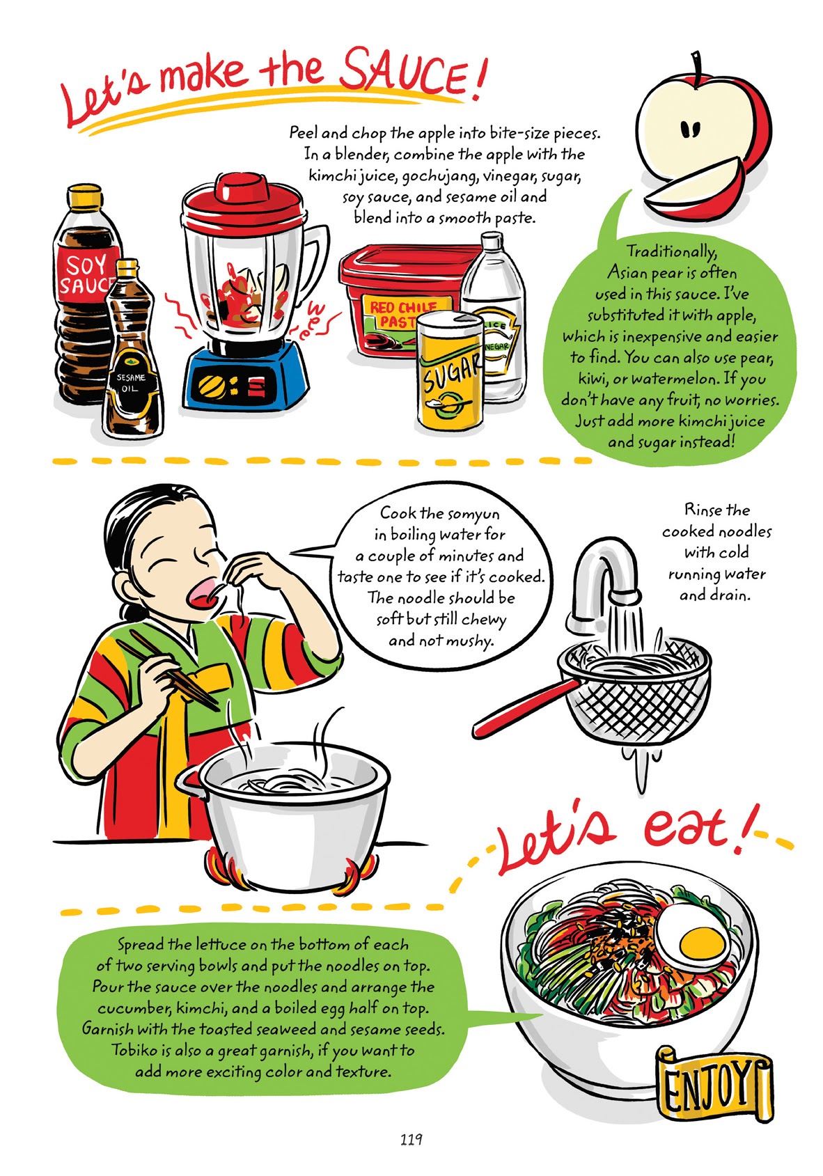 Read online Cook Korean! A Comic Book With Recipes comic -  Issue # TPB (Part 2) - 20