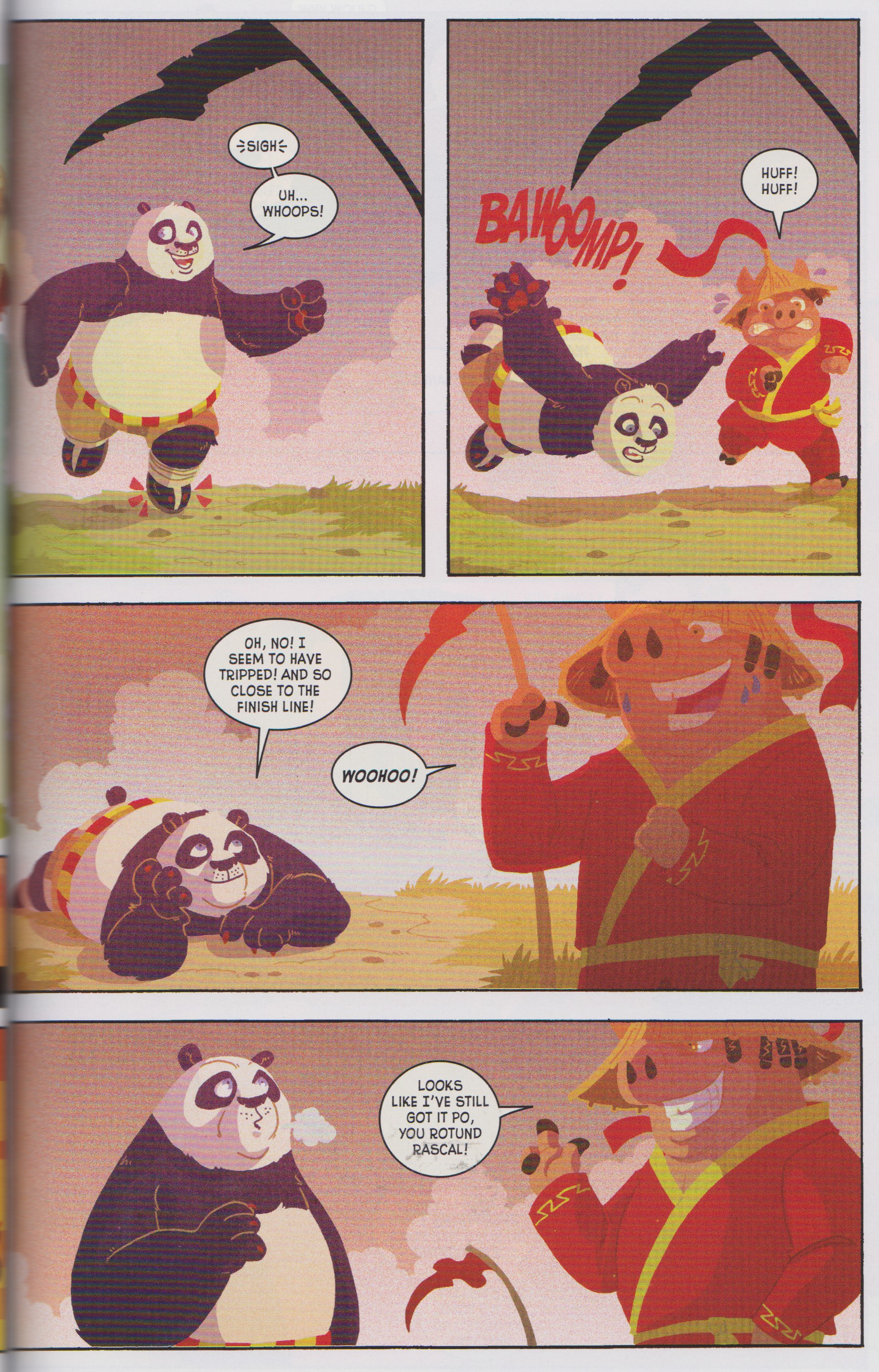 Read online Kung Fu Panda Everyone is Kung Fu Fighting comic -  Issue # TPB (Part 2) - 46