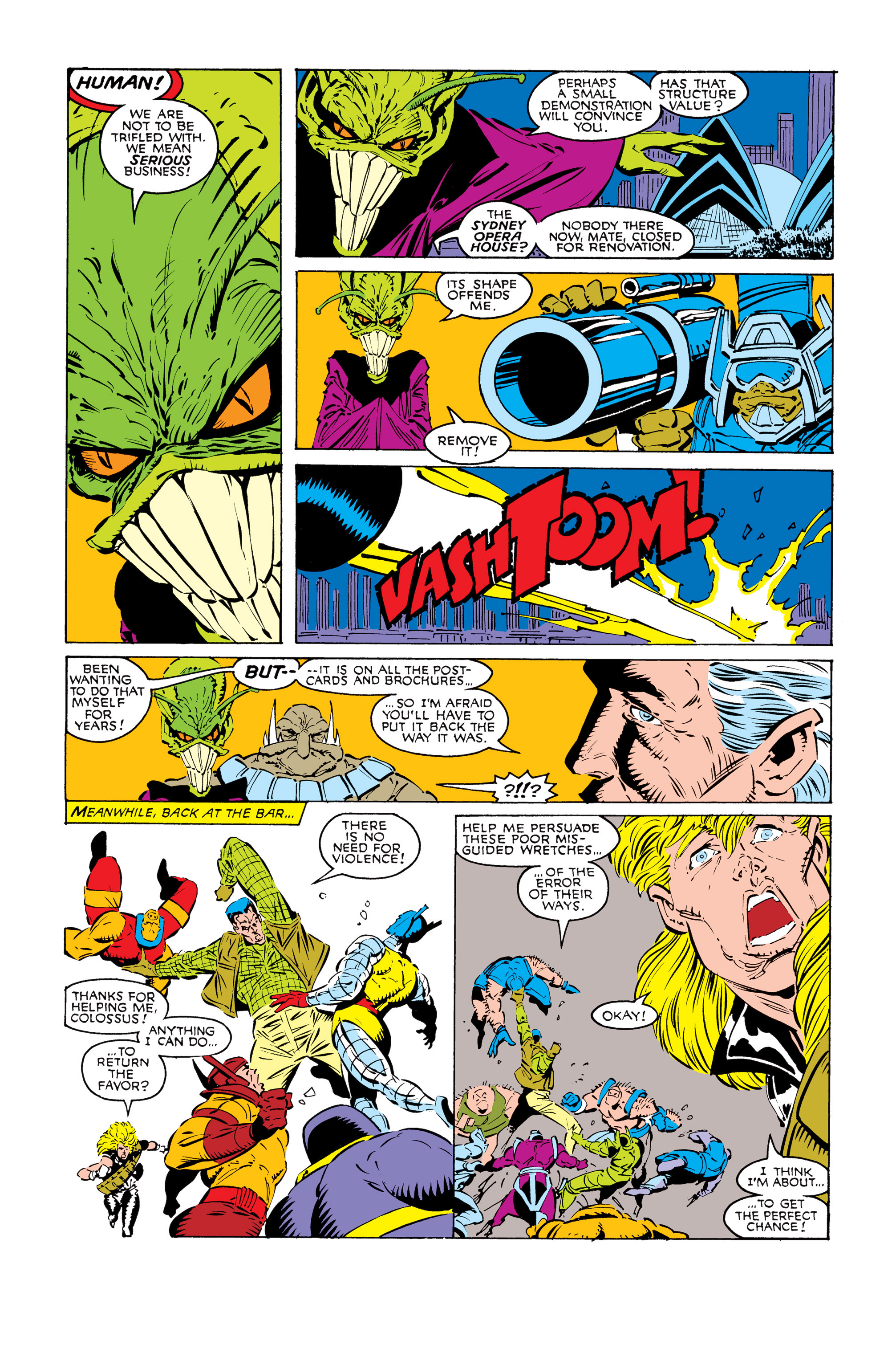 Read online Uncanny XMen (1963) comic Issue 245