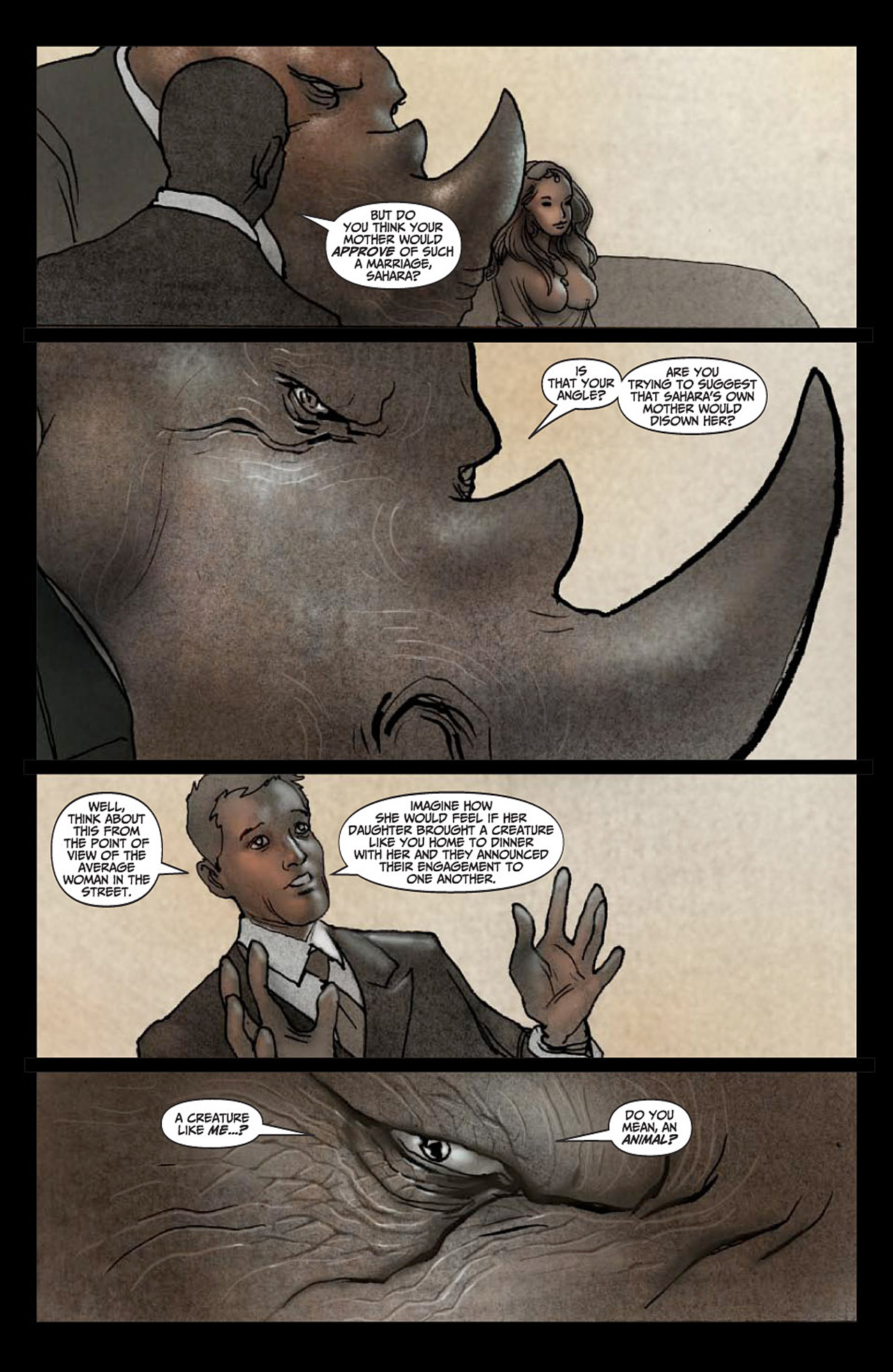 Read online Elephantmen comic -  Issue #6 - 16