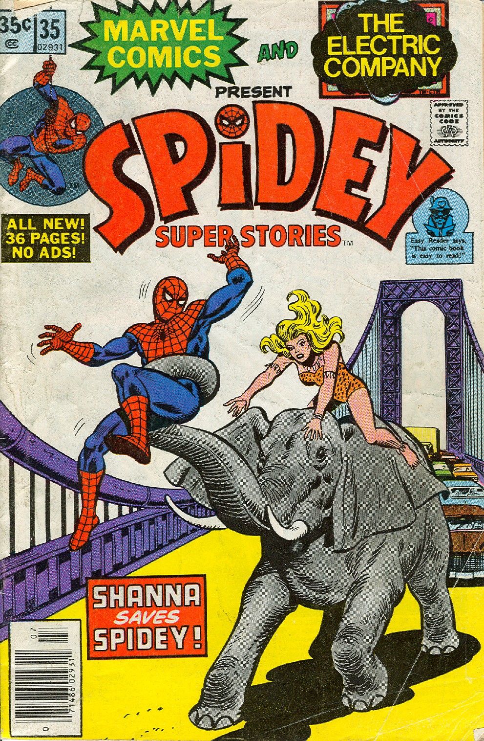 Read online Spidey Super Stories comic -  Issue #35 - 1