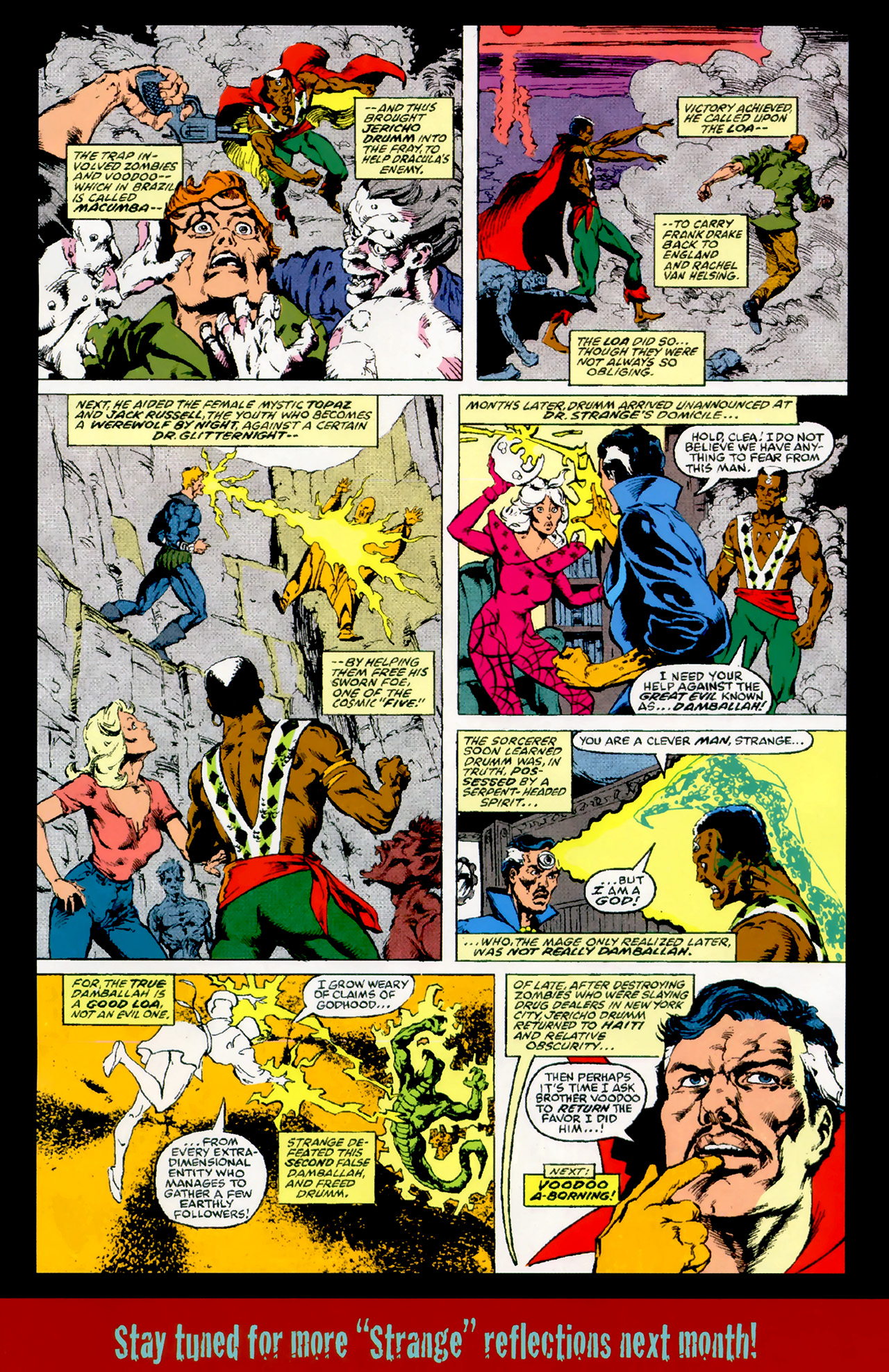 Read online Doctor Voodoo: Avenger of the Supernatural comic -  Issue #2 - 27