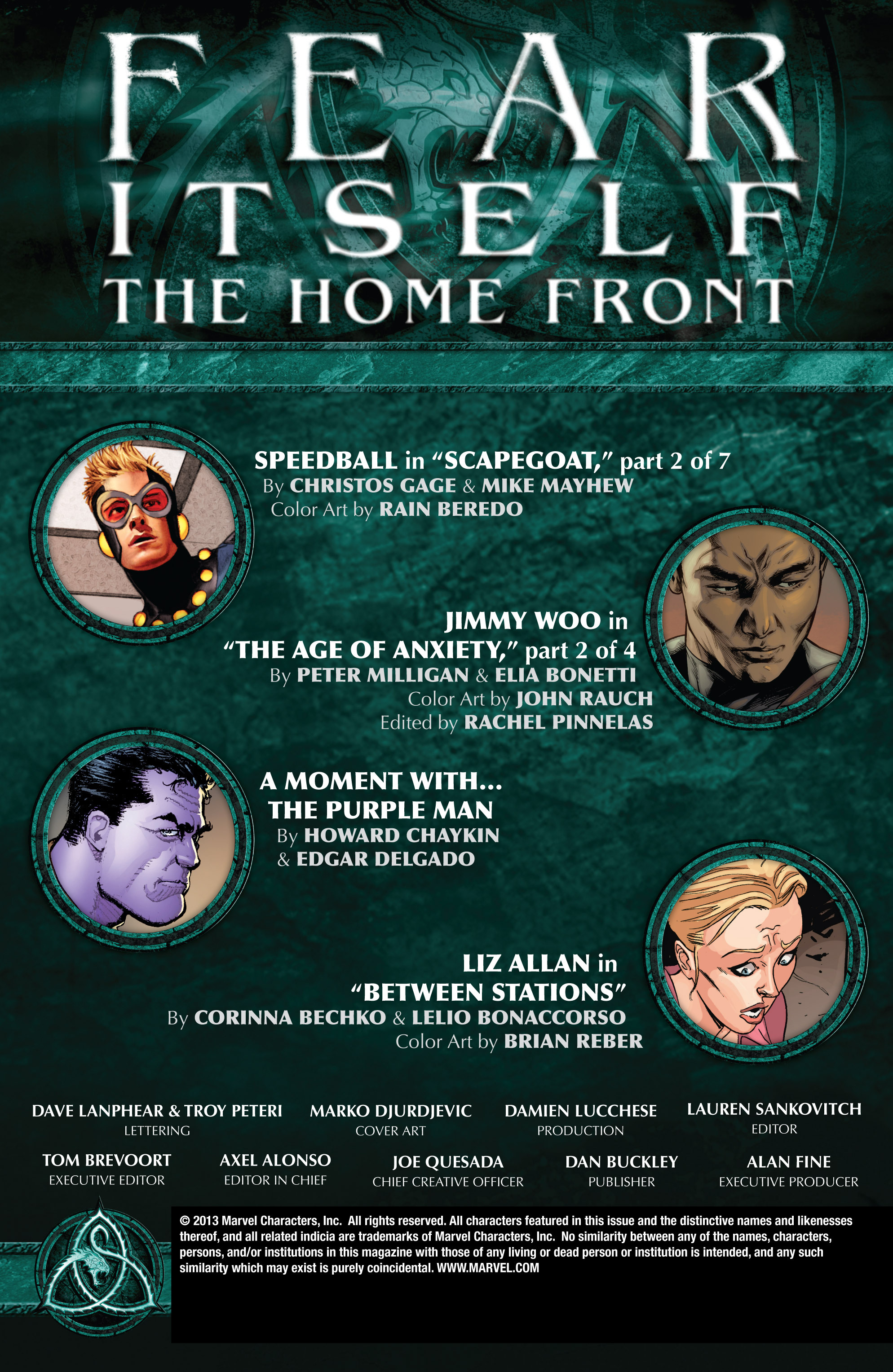 Read online Fear Itself: The Home Front comic -  Issue #2 - 2