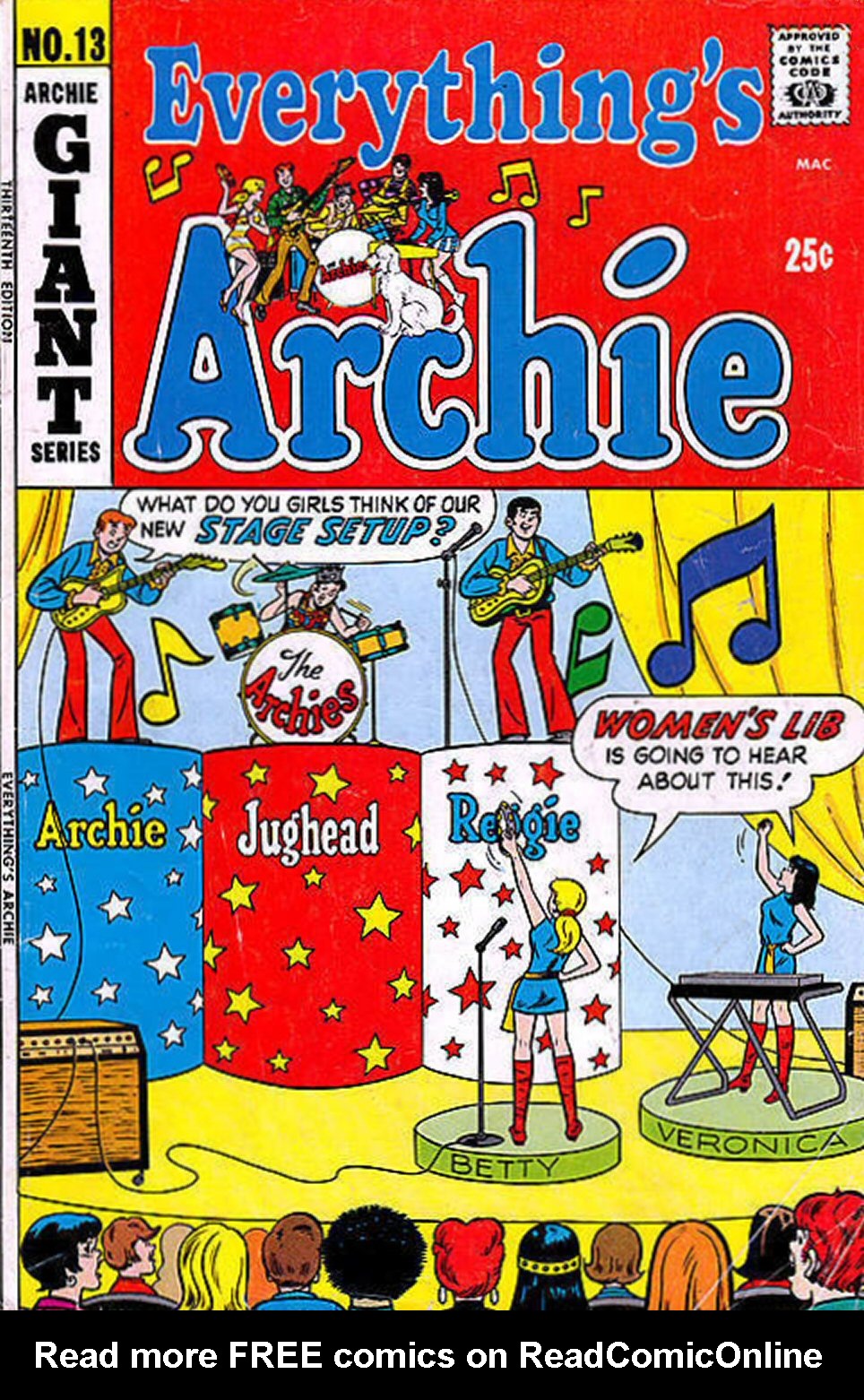 Read online Everything's Archie comic -  Issue #13 - 1