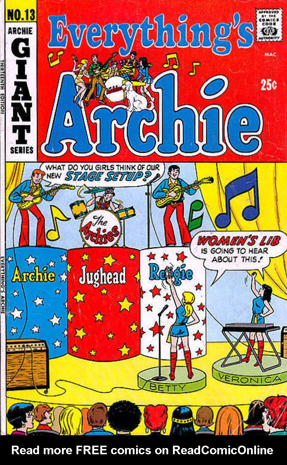 Read online Everything's Archie comic -  Issue #13 - 1