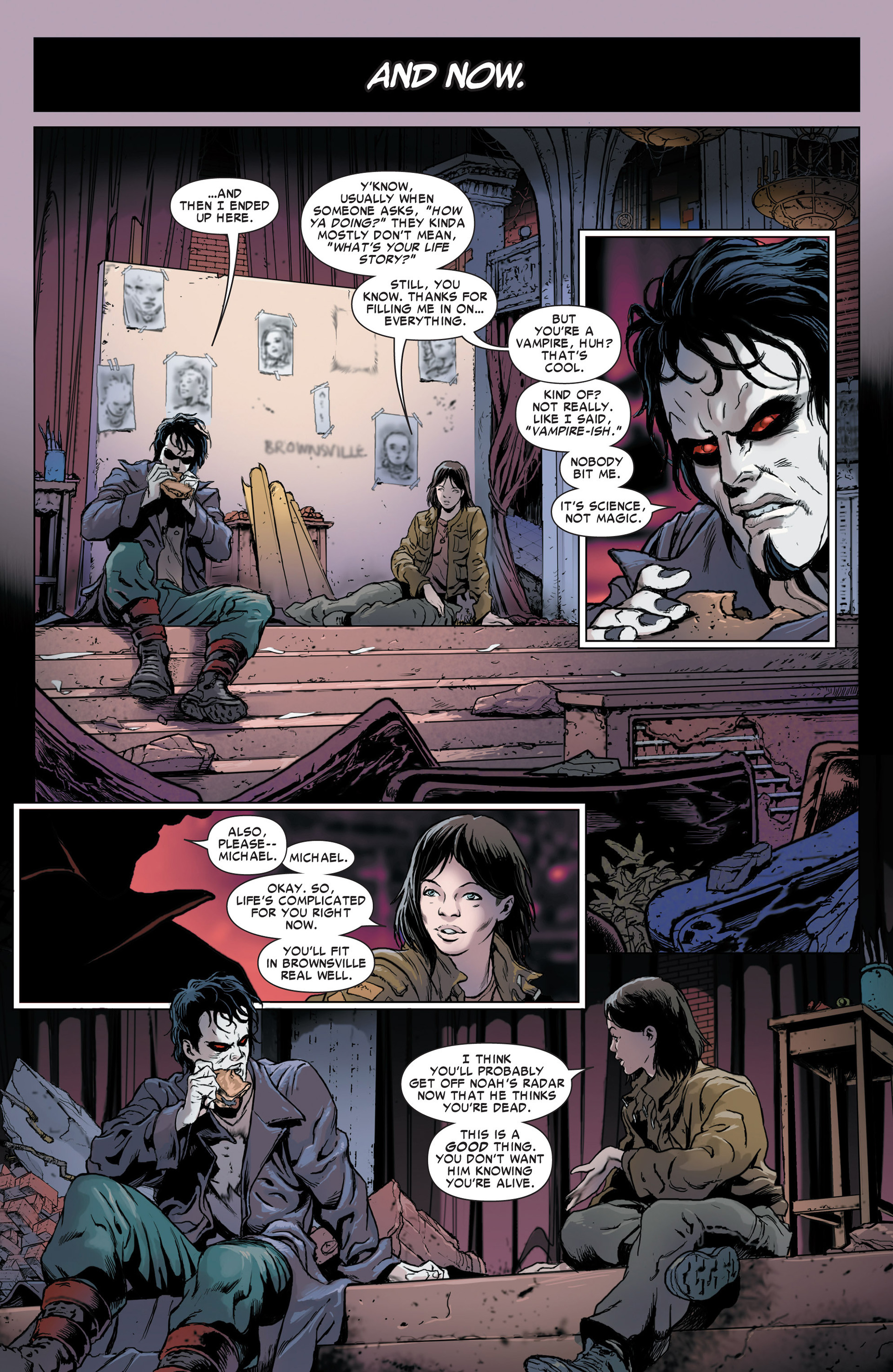 Read online Morbius: The Living Vampire comic -  Issue #2 - 10