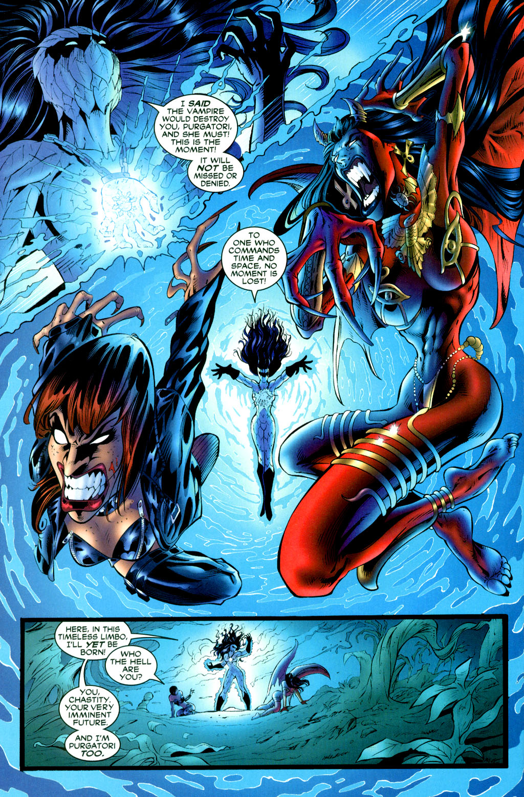 Read online Purgatori vs. Chastity comic -  Issue # Full - 16