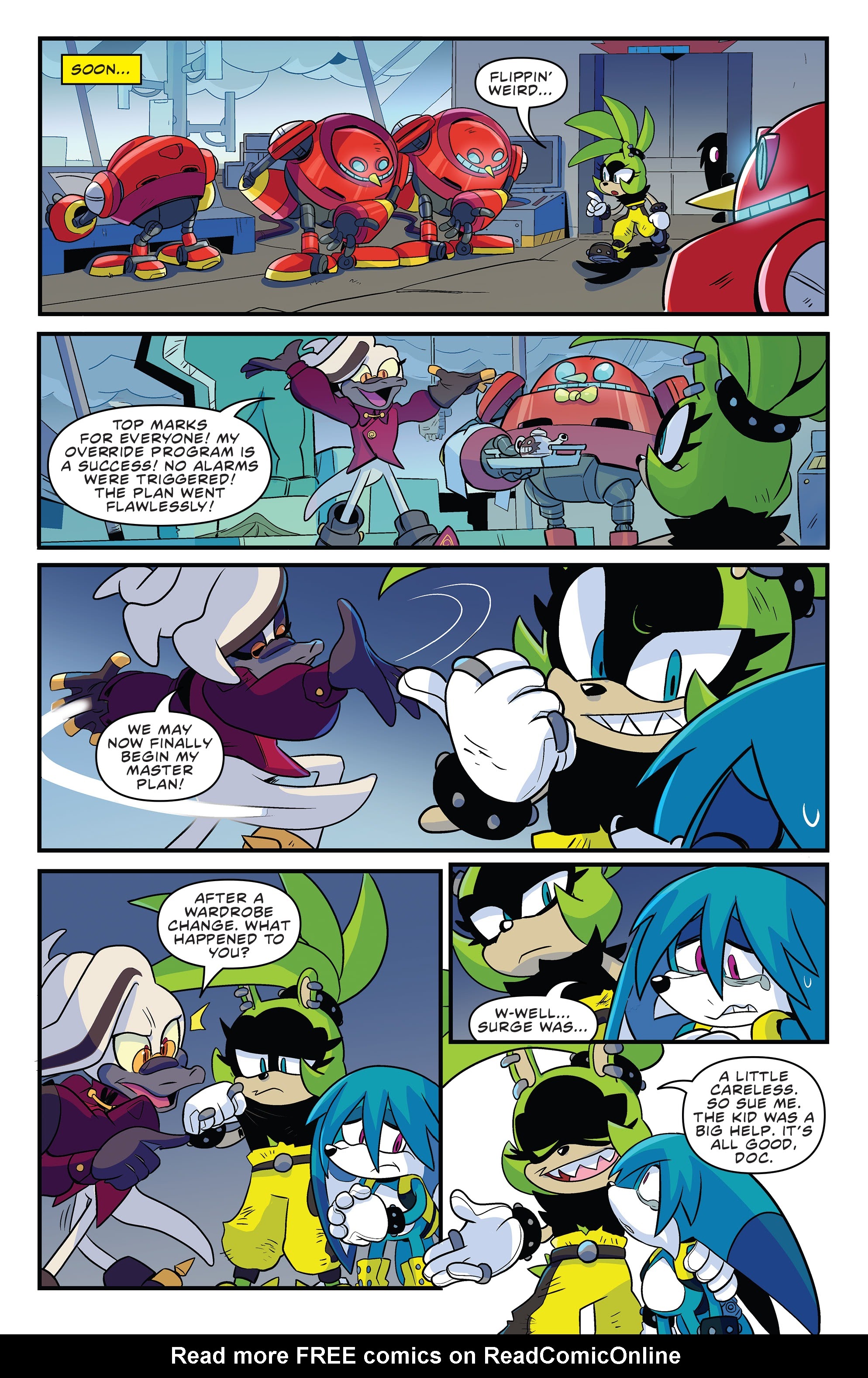 Read online Sonic the Hedgehog: Imposter Syndrome comic -  Issue #2 - 22