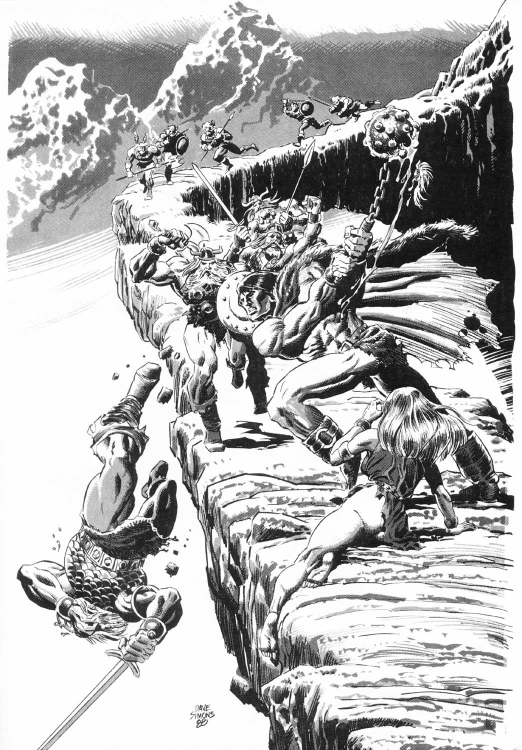 Read online The Savage Sword Of Conan comic -  Issue #155 - 58