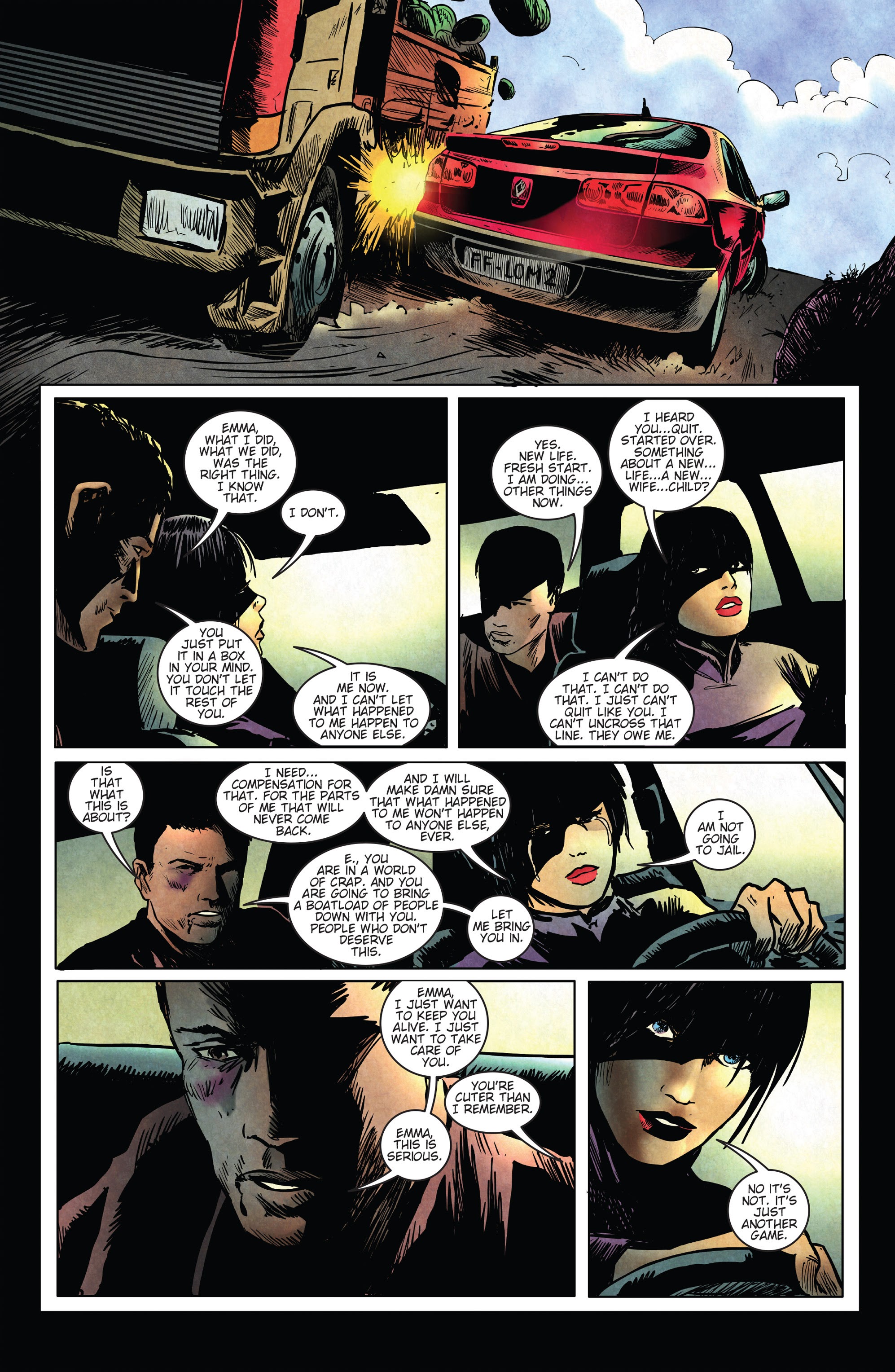 Read online Left On Mission comic -  Issue #2 - 17