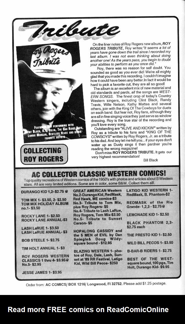 Read online Roy Rogers comic -  Issue #5 - 16