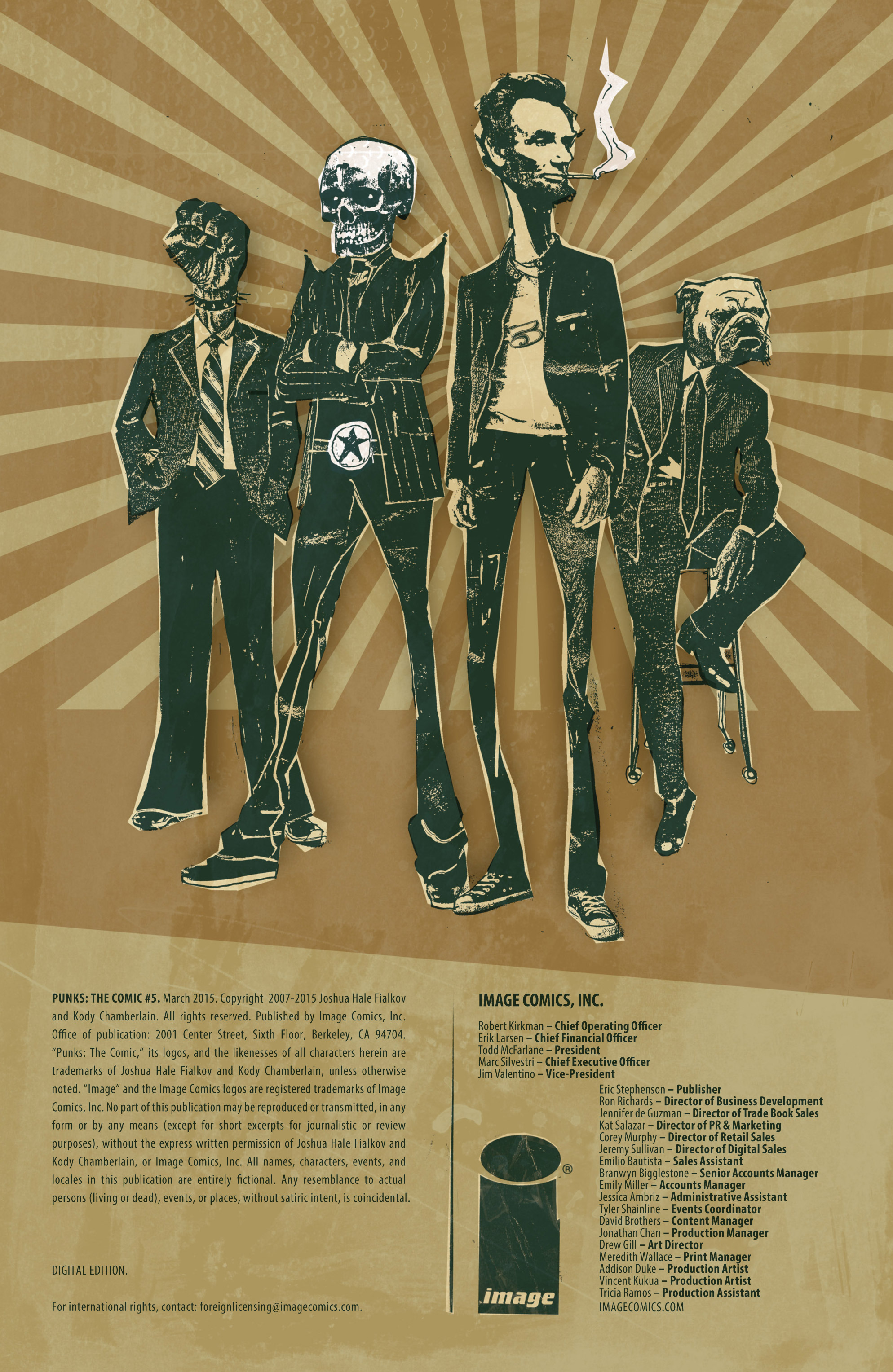 Read online Punks: The Comic comic -  Issue #5 - 2