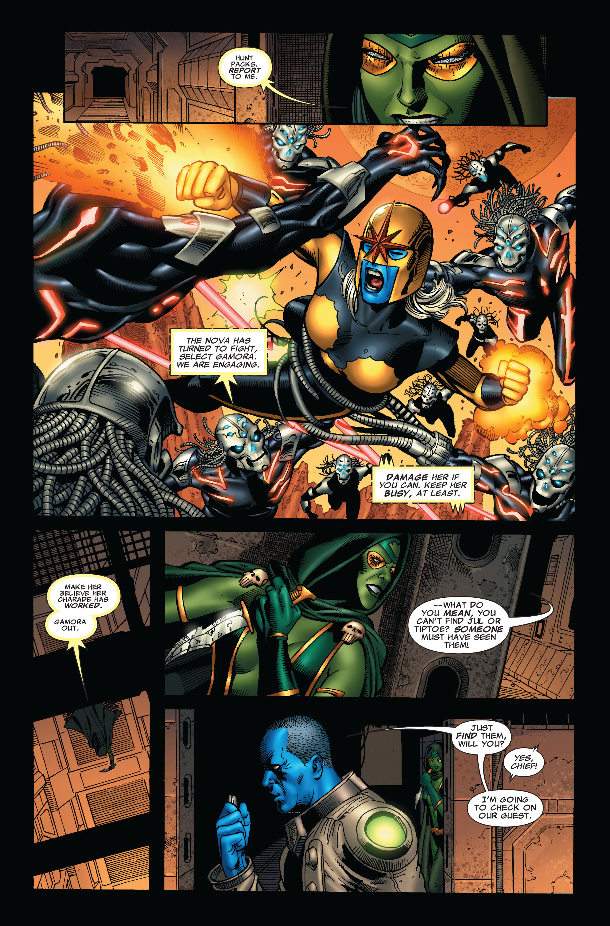 Read online Nova (2007) comic -  Issue # _TPB 1 (Part 2) - 17