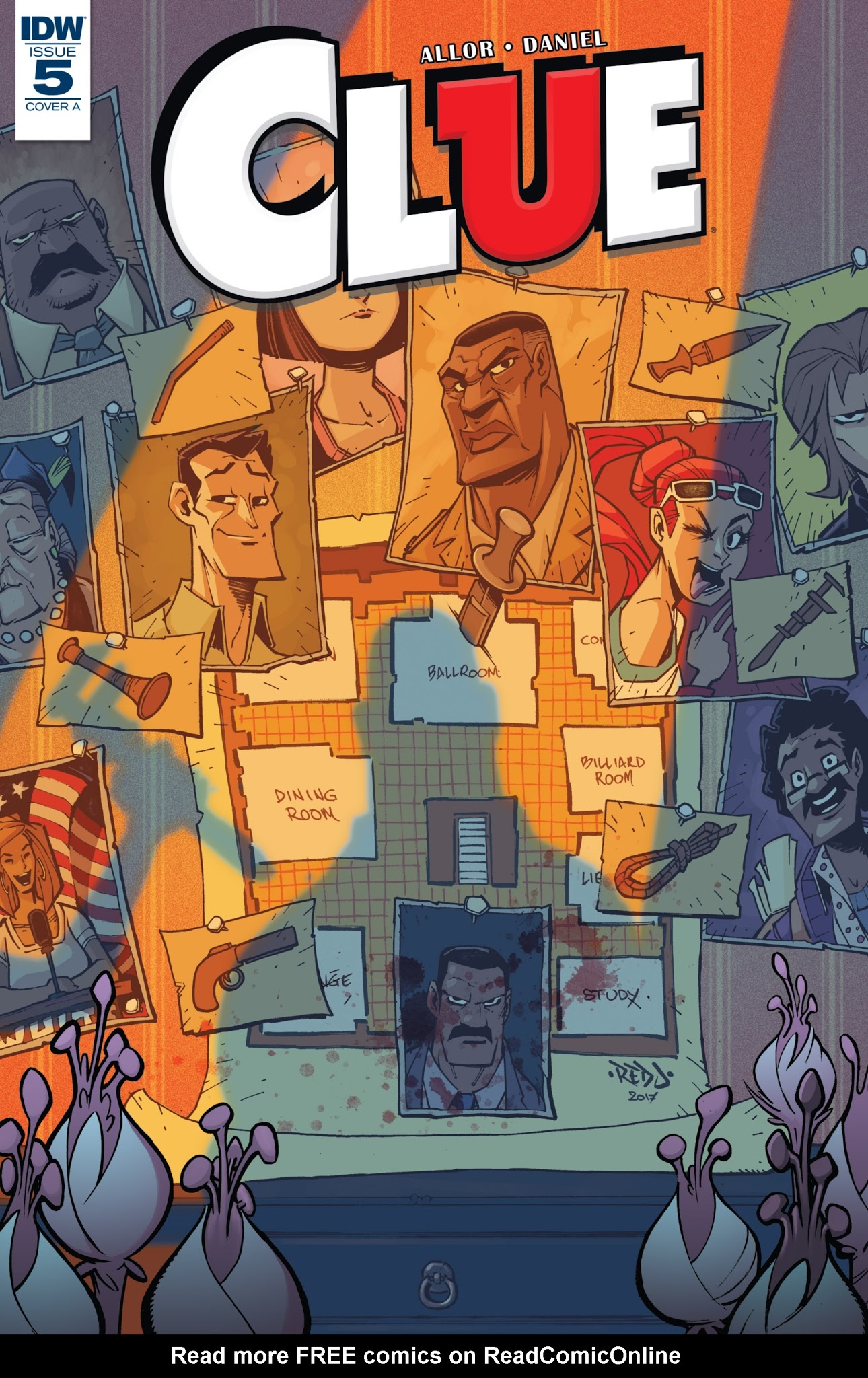 Read online Clue comic -  Issue #5 - 1