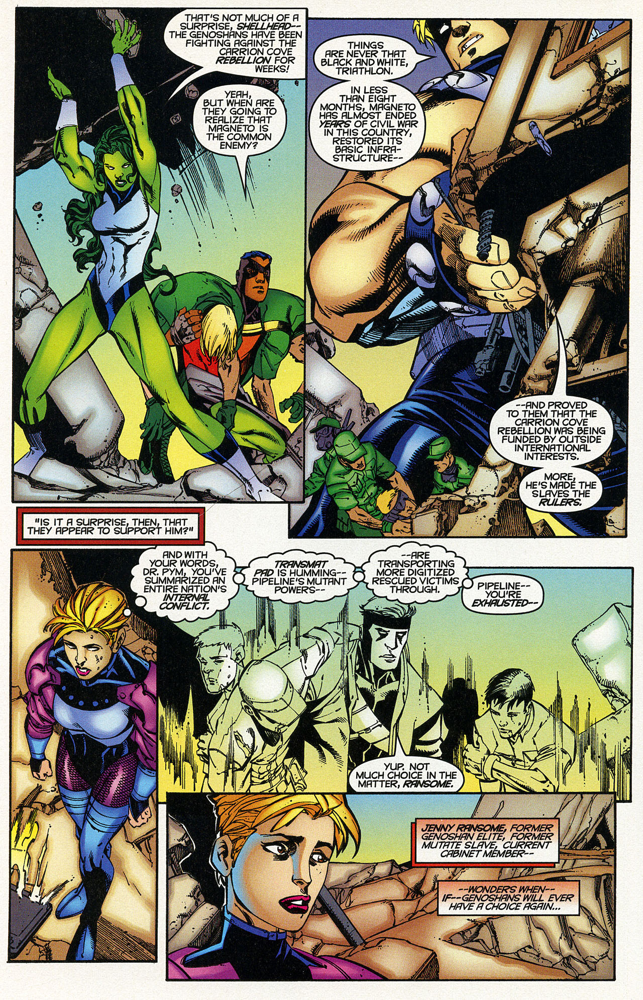 Read online Magneto: Dark Seduction comic -  Issue #4 - 8