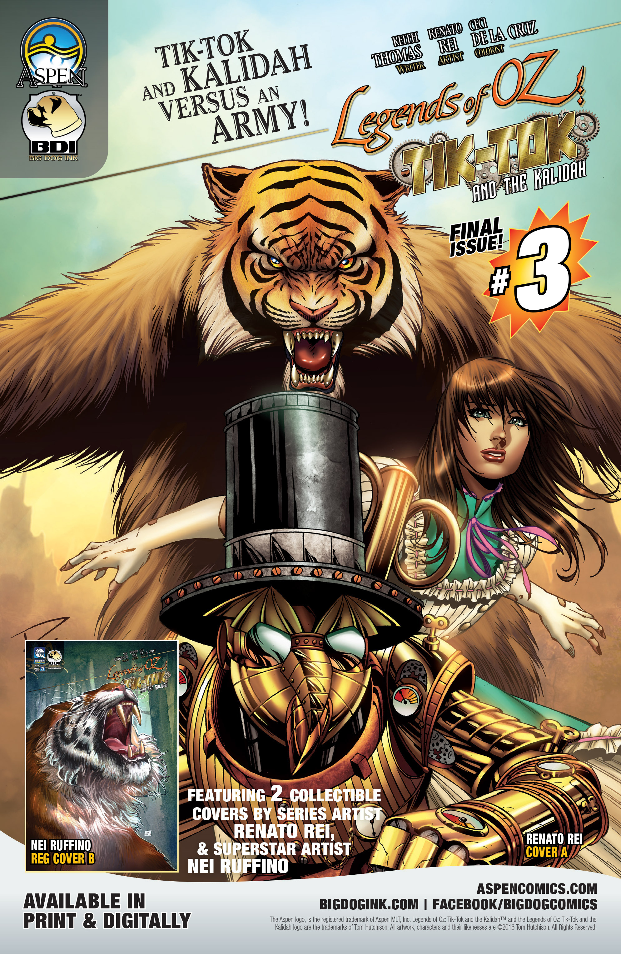 Read online Legends of Oz: Tik-Tok and the Kalidah comic -  Issue #2 - 26