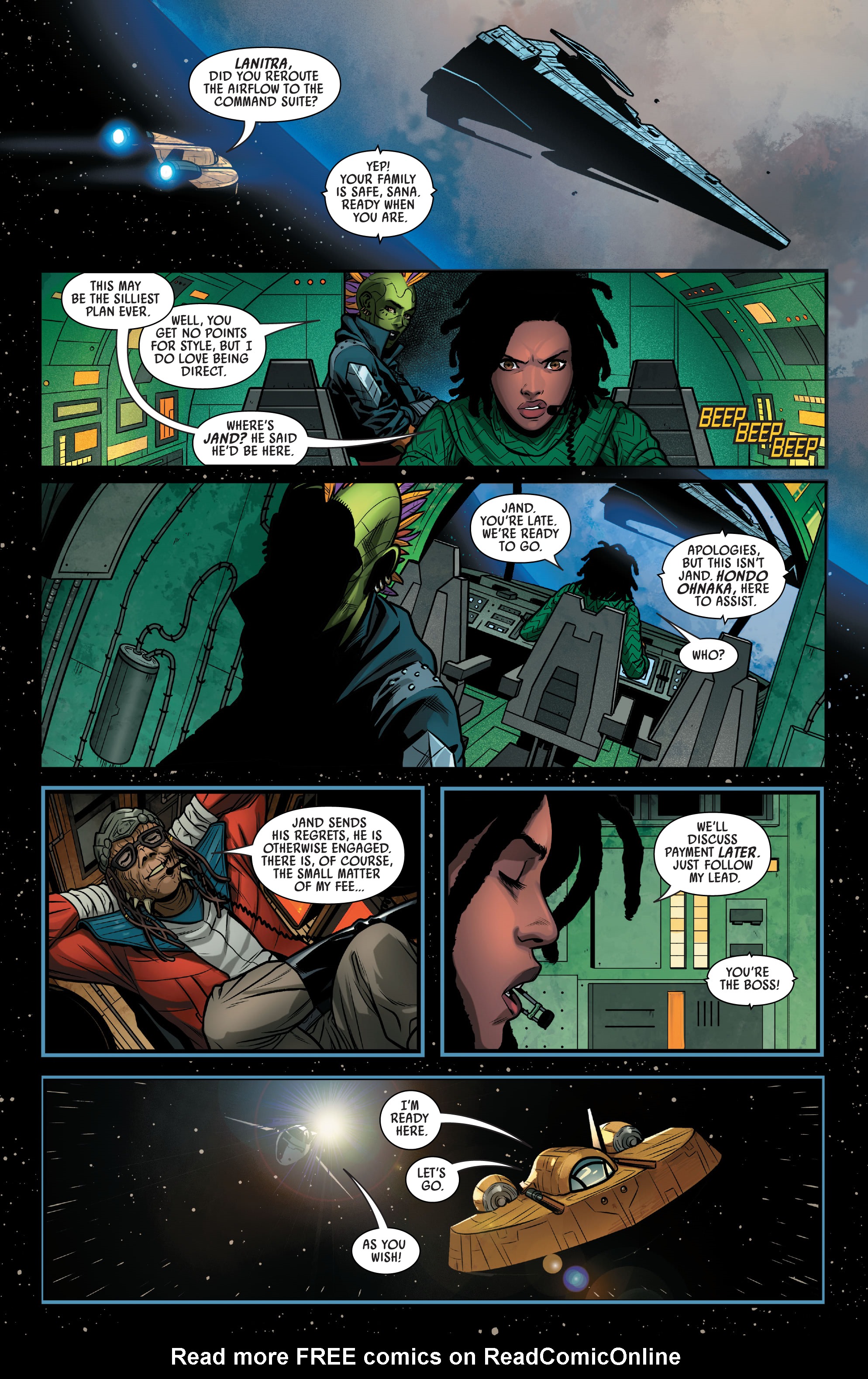 Read online Star Wars: Sana Starros comic -  Issue #5 - 5