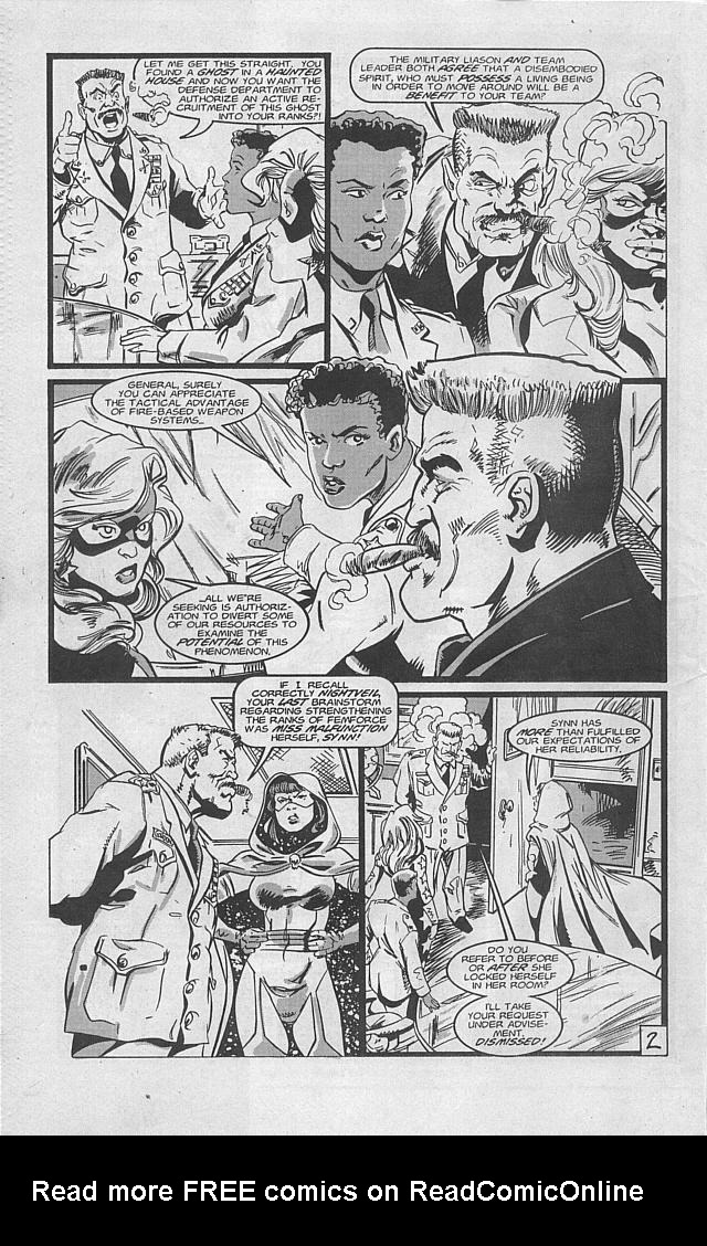 Read online Femforce comic -  Issue #106 - 4