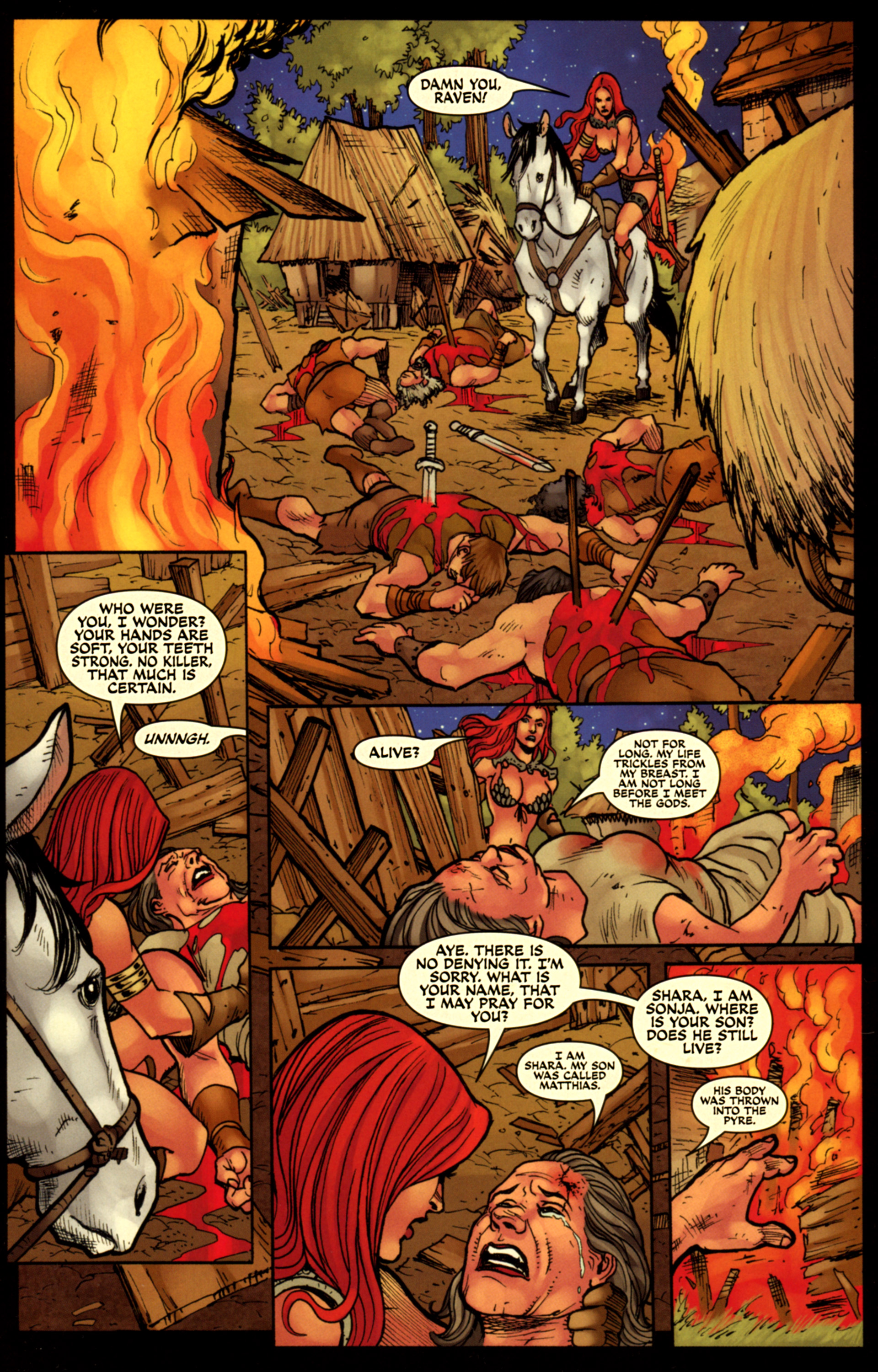 Read online Red Sonja Raven comic -  Issue # Full - 22