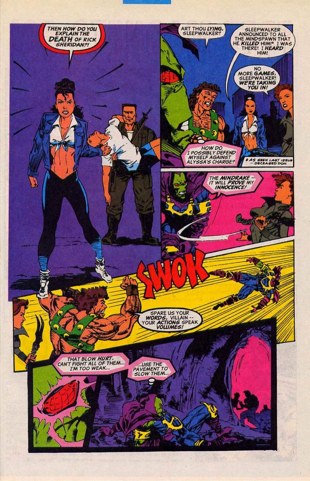 Read online Sleepwalker comic -  Issue #27 - 20