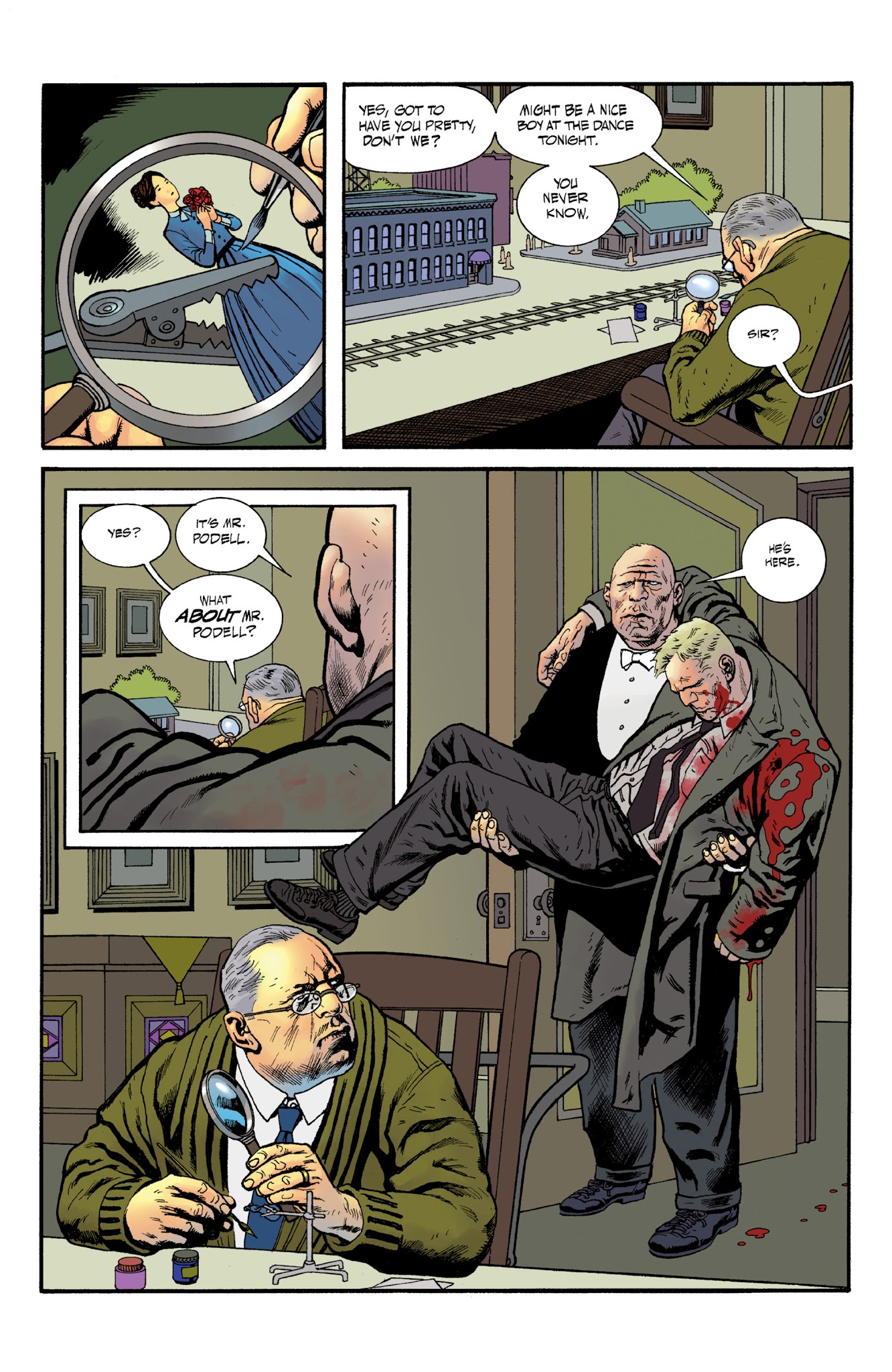 Read online Lobster Johnson: Satan Smells a Rat comic -  Issue # TPB - 44