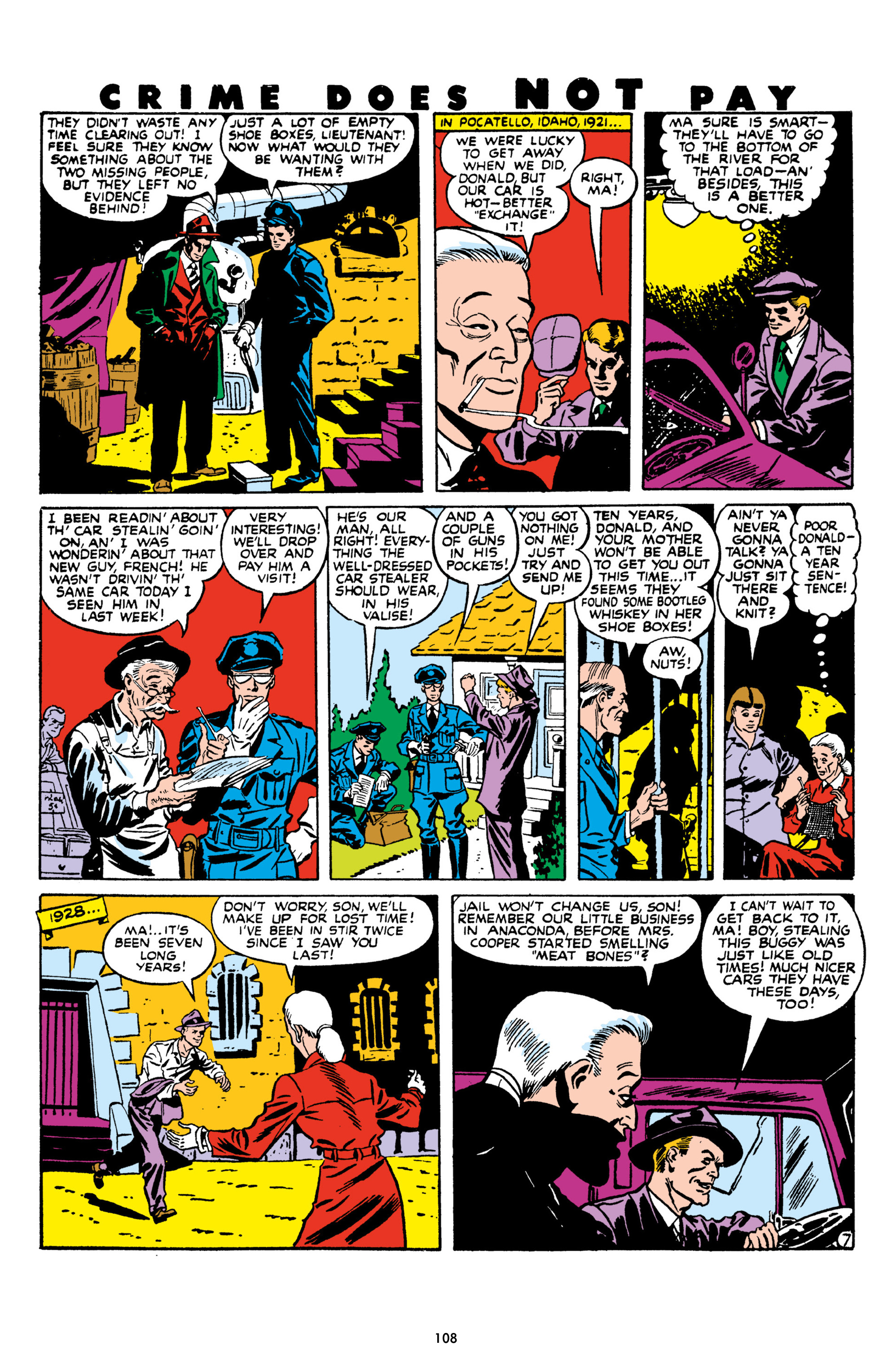 Read online Crime Does Not Pay Archives comic -  Issue # TPB 9 (Part 2) - 10