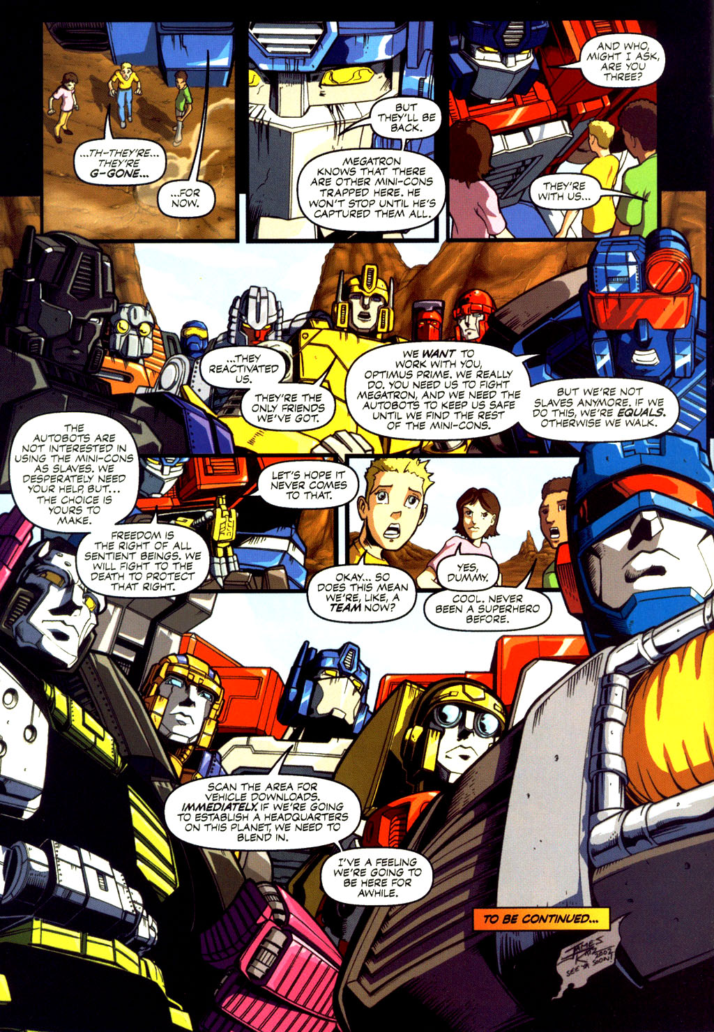 Transformers Armada 005 Read Transformers Armada 005 comic online in