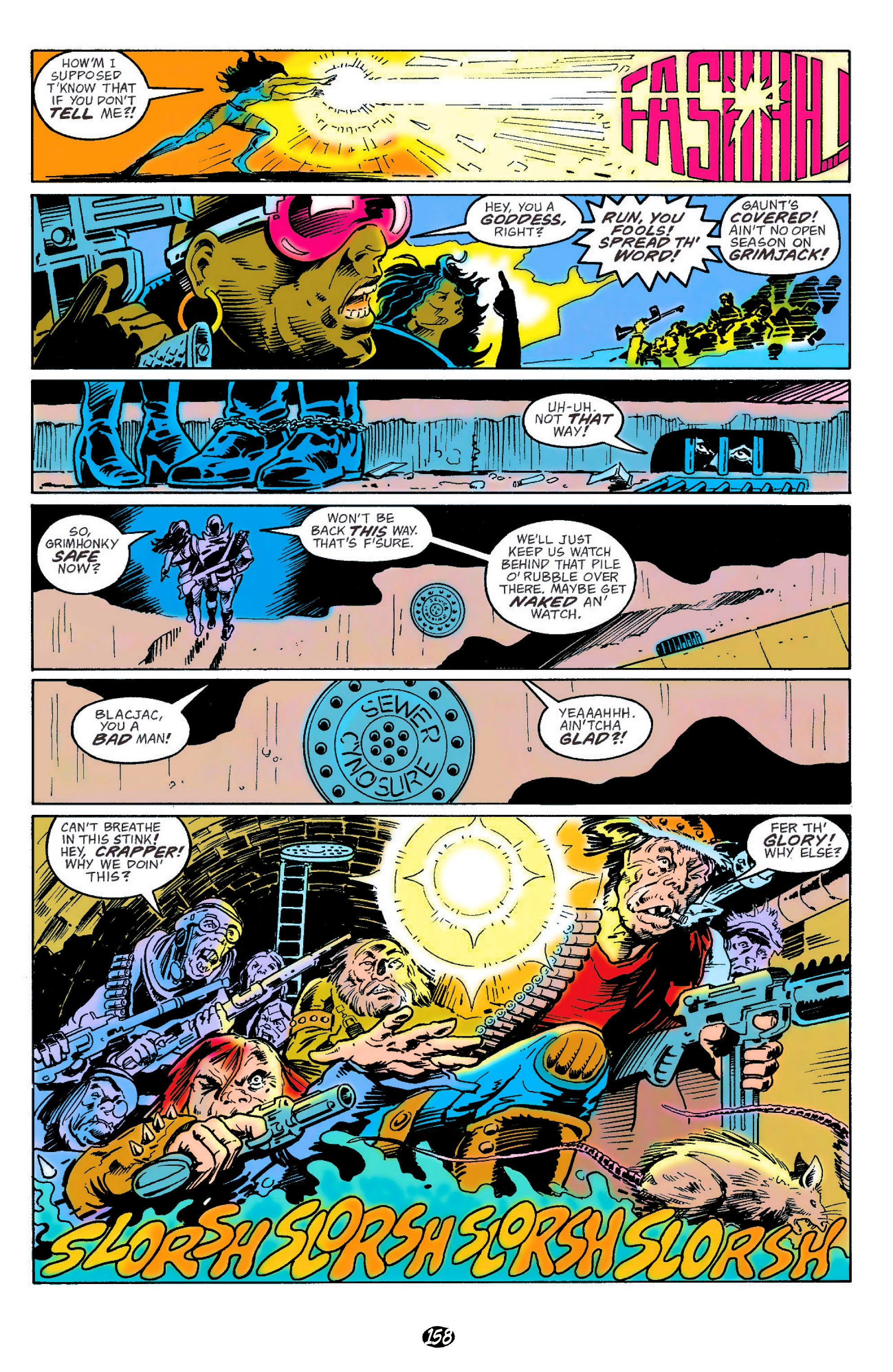 Read online Grimjack comic -  Issue # _TPB 2 - 157