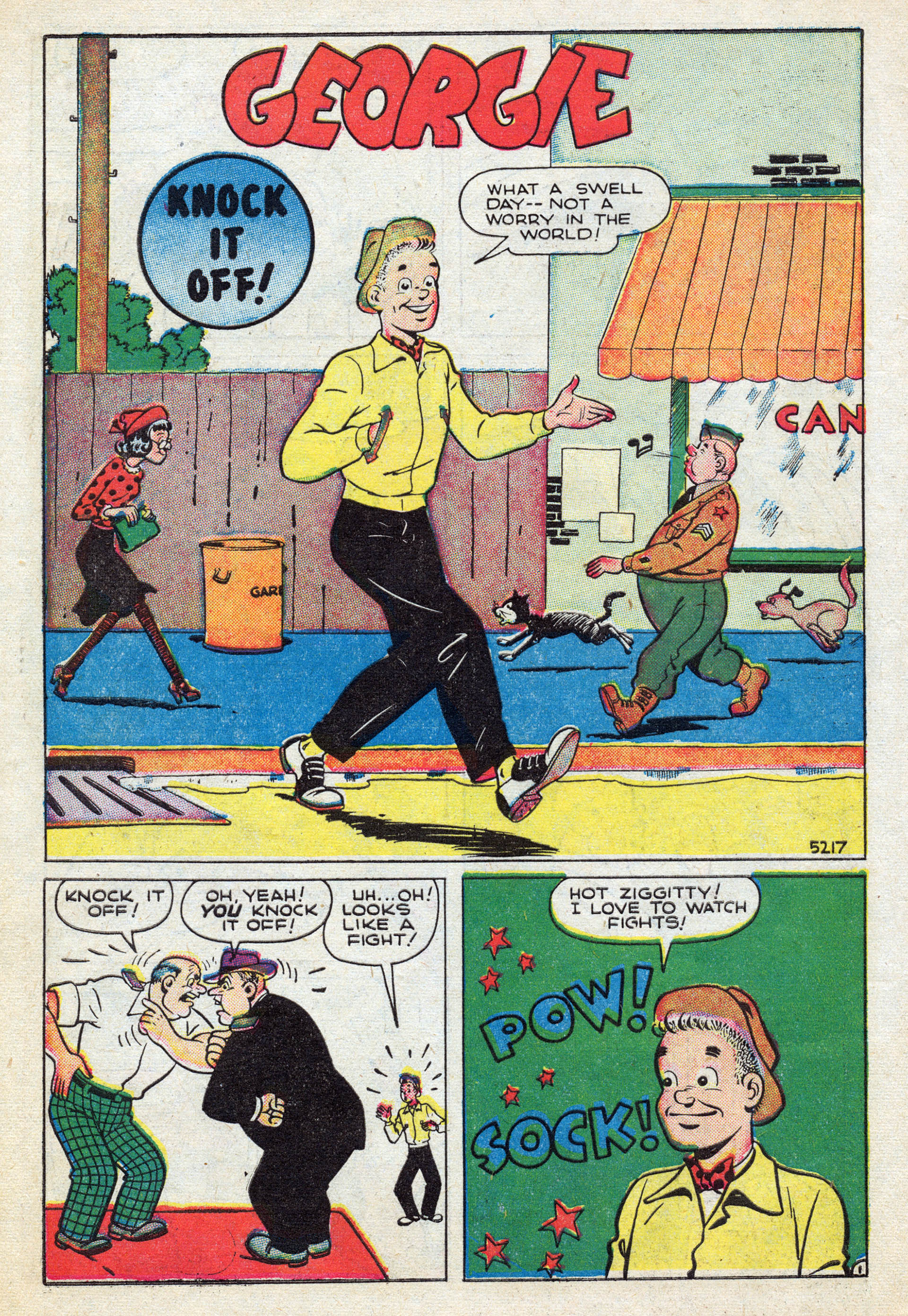 Read online Georgie Comics (1949) comic -  Issue #23 - 10