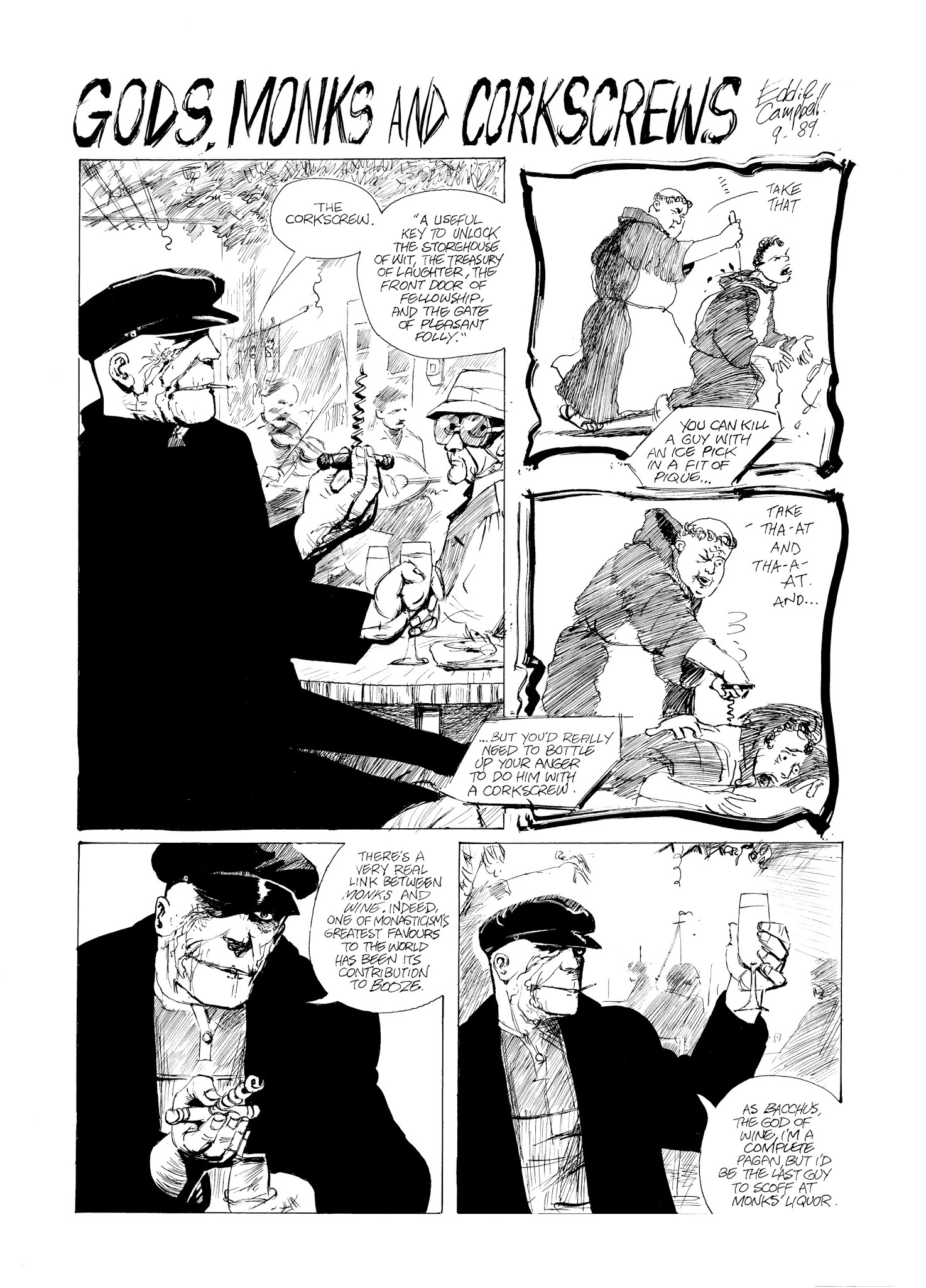 Read online Eddie Campbell's Bacchus comic -  Issue # TPB 2 - 127