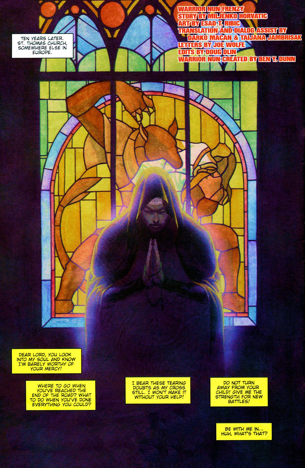 Read online Warrior Nun: Frenzy comic -  Issue #1 - 5