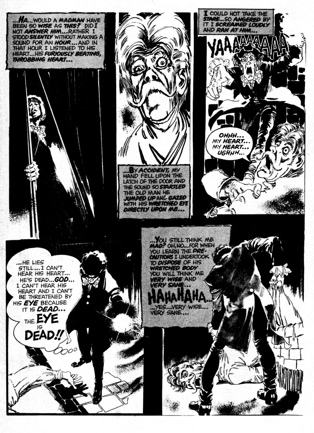 Read online Edgar Allan Poe: The Tell-Tale Heart and Other Stories comic -  Issue # Full - 13