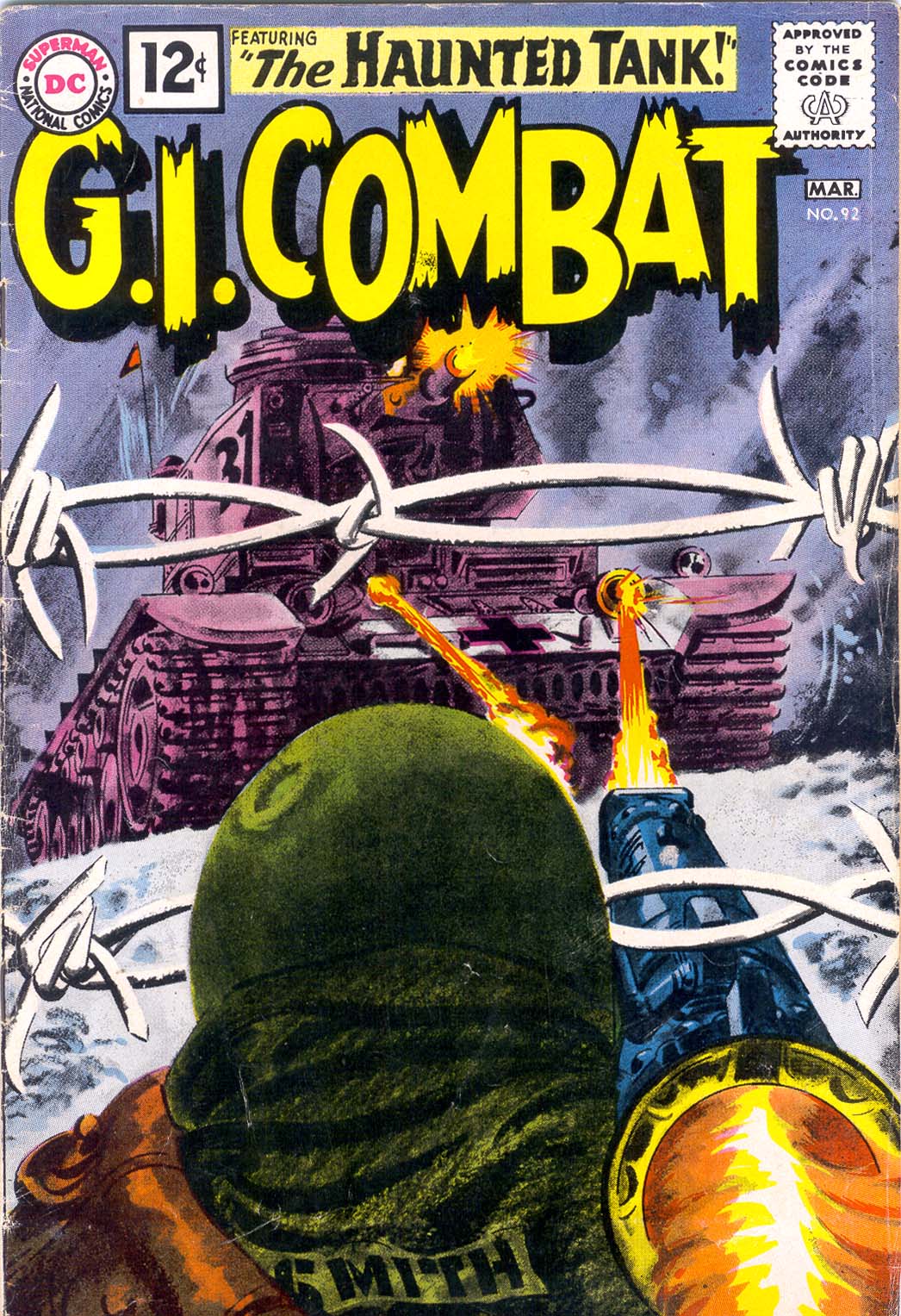 Read online G.I. Combat (1952) comic -  Issue #92 - 1